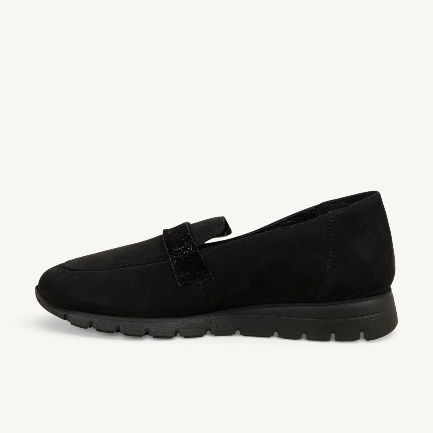 Mocassins Femme MOBILS BY MEPHISTO DIXIE Noir