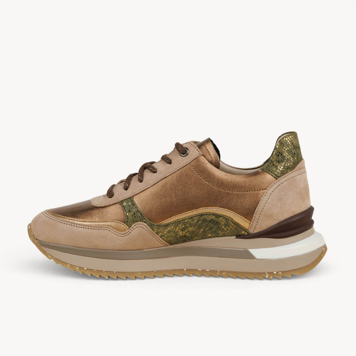 Baskets Femme MOBILS BY MEPHISTO JOLYNE Beige