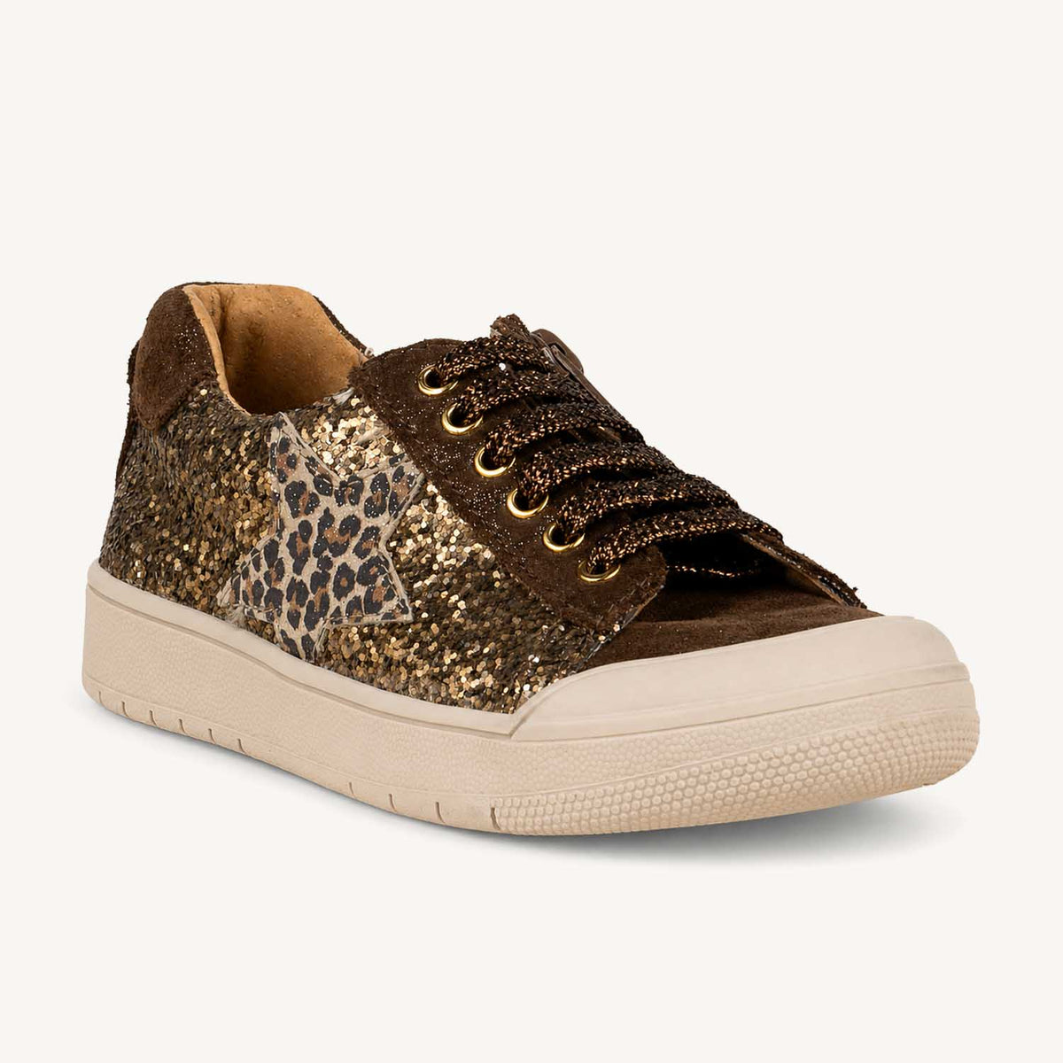 Baskets Enfant BOPY SABA Marron