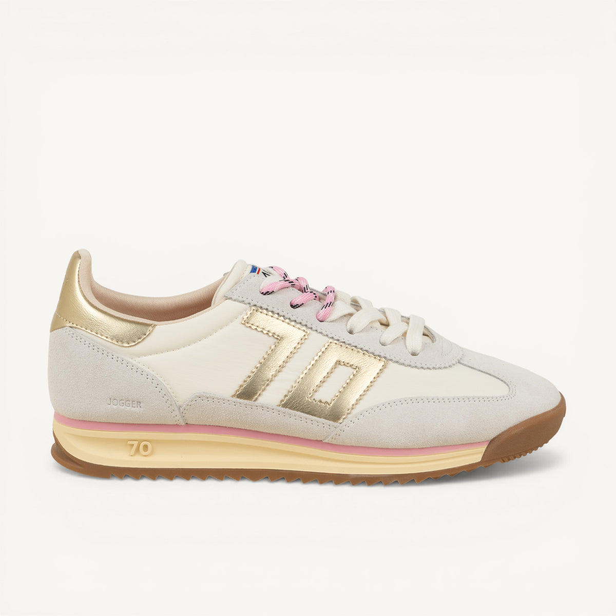 Sneakers Femme BACK70 SPONGY NYLON Blanc
