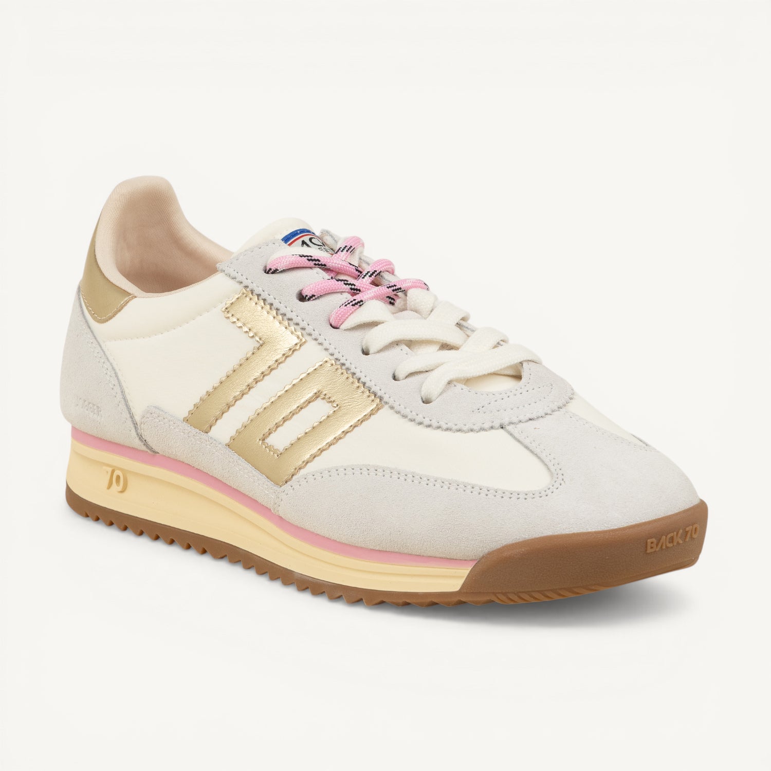 Sneakers Femme BACK70 SPONGY NYLON Blanc