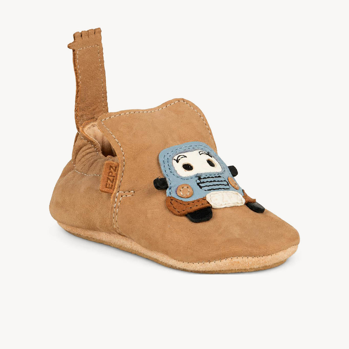 Chaussons Enfant EASY PEASY MY BLUBLU VOITURE Marron