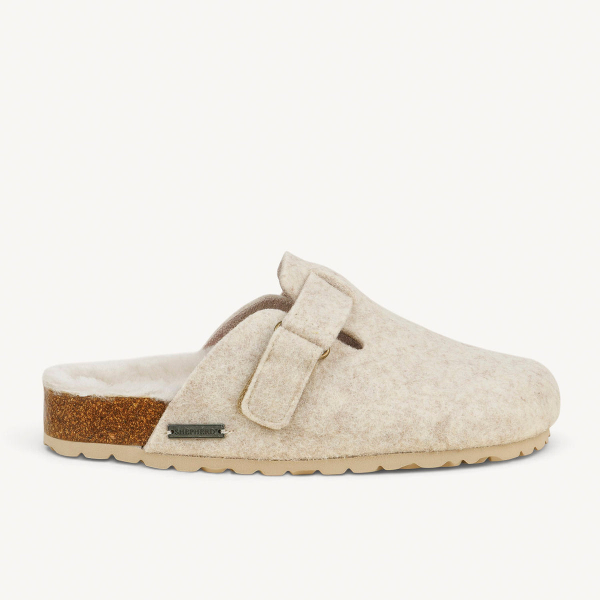 Chaussons Femme SHEPHERD HILMA Blanc