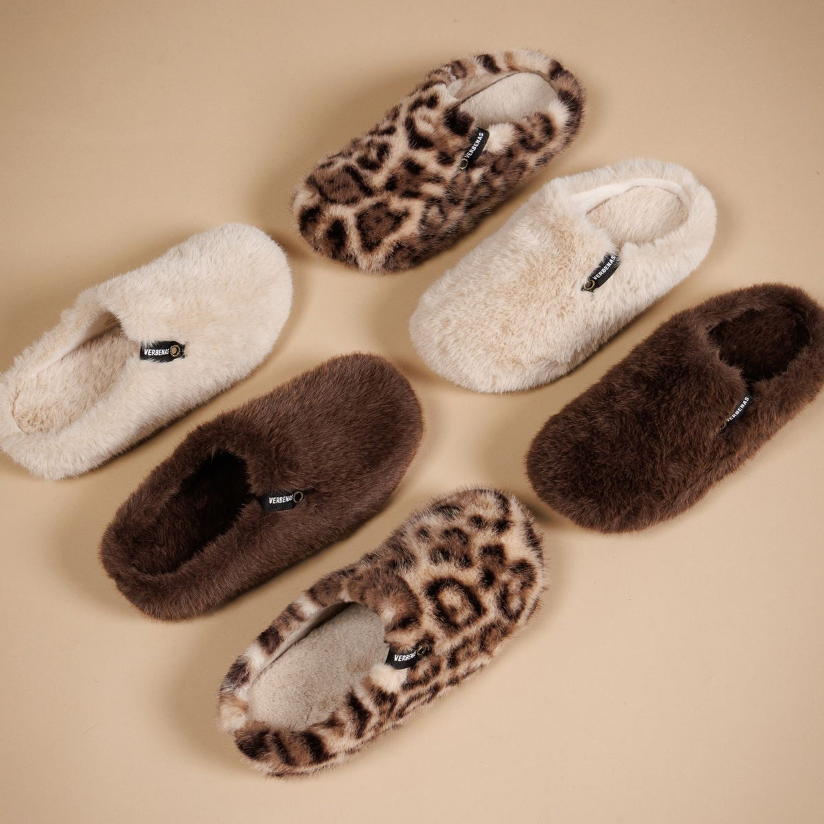 Chaussons YORK FELINE VERBENAS Femme Marron