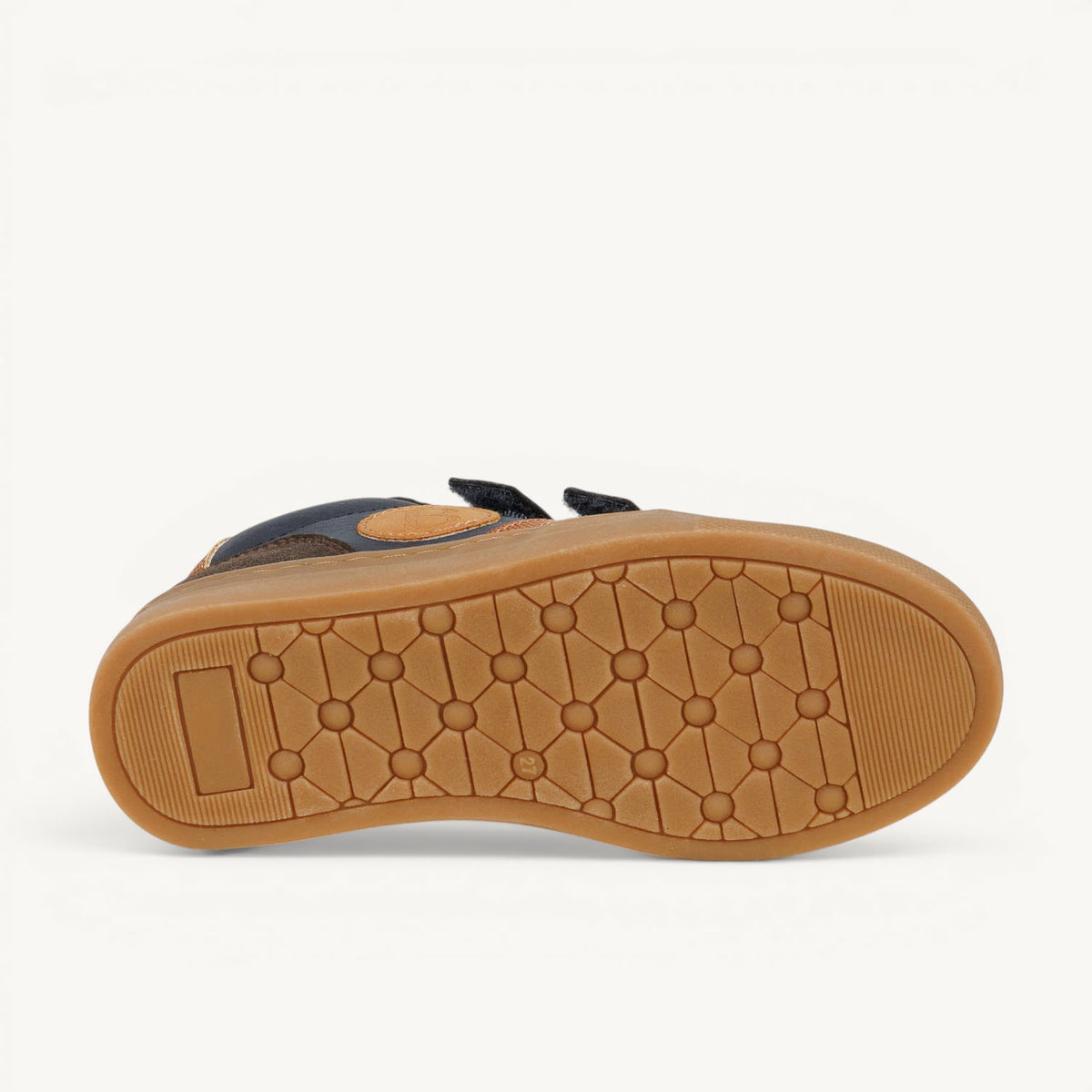 Baskets Enfant BERLINGOT BY SHOOPOM MIKY EASY BOY Bleu