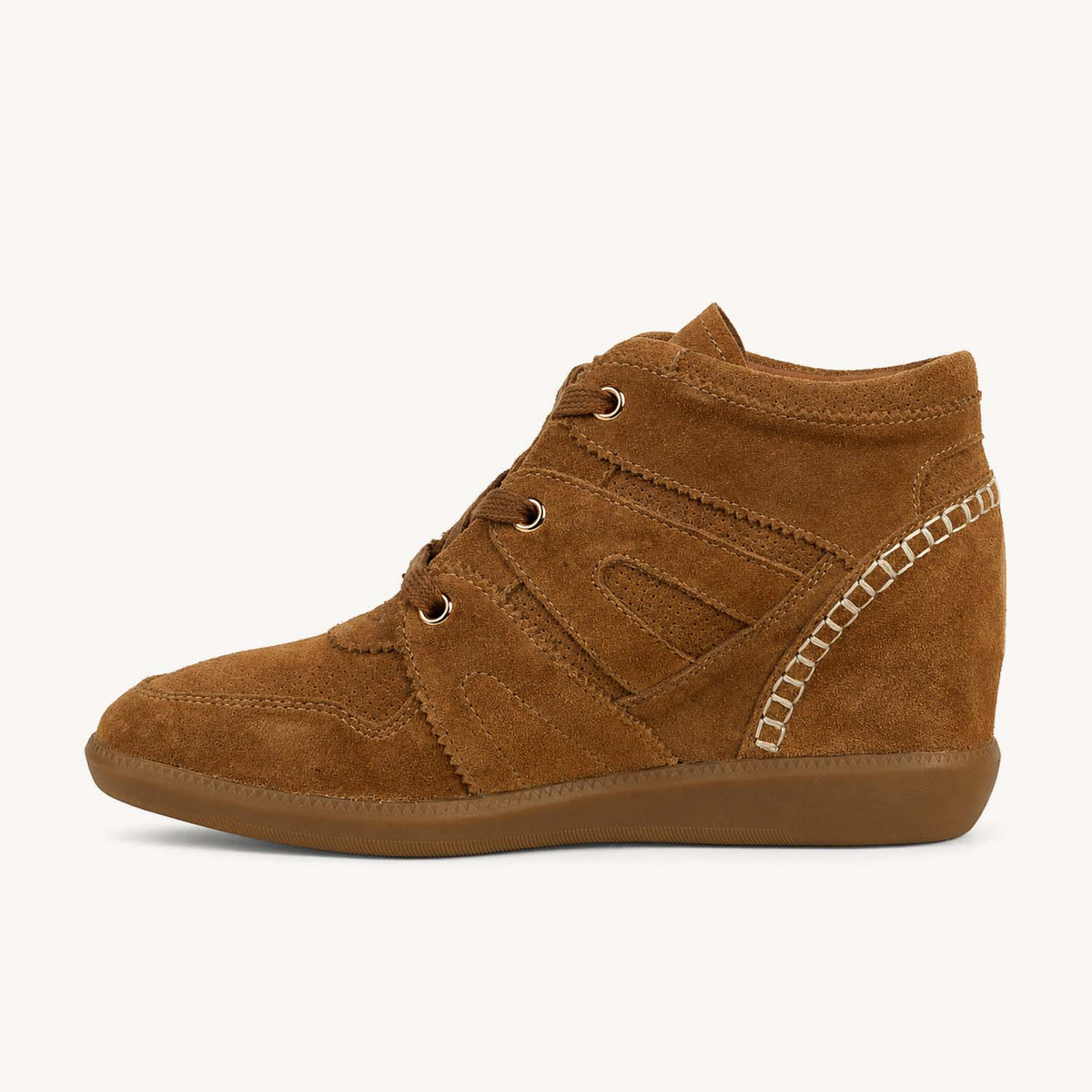 Baskets Femme REGARD MONACO Camel