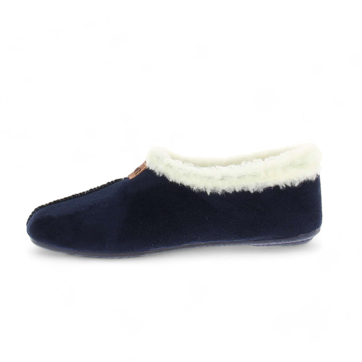 Chaussons Femme ALMA MESURE Bleu