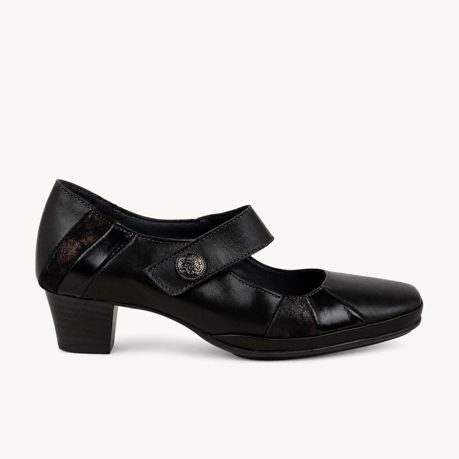 Ballerines et babies Femme NATURFORM 23472 Noir