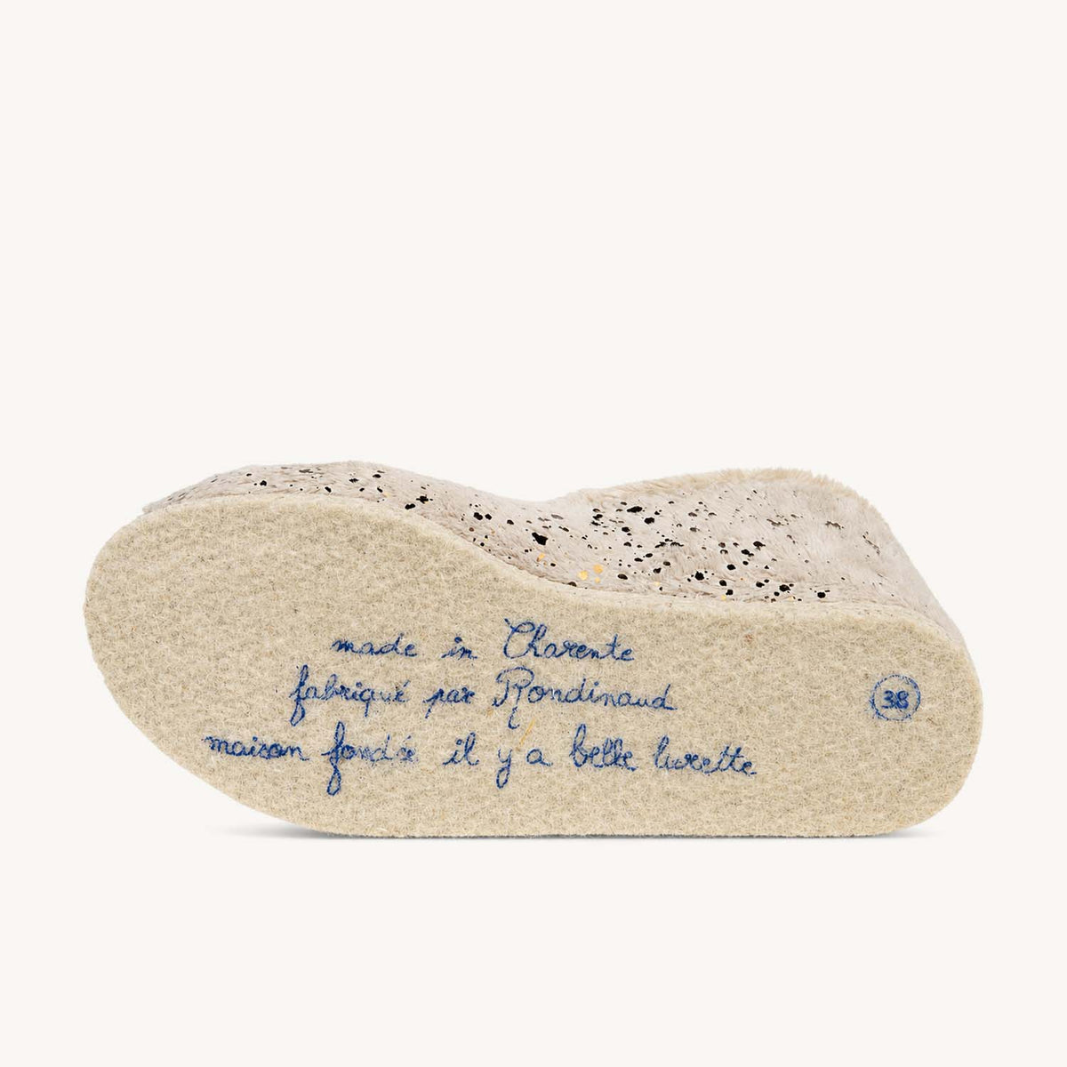 Chaussons Femme L'ATELIER CHARENTAISES Beige