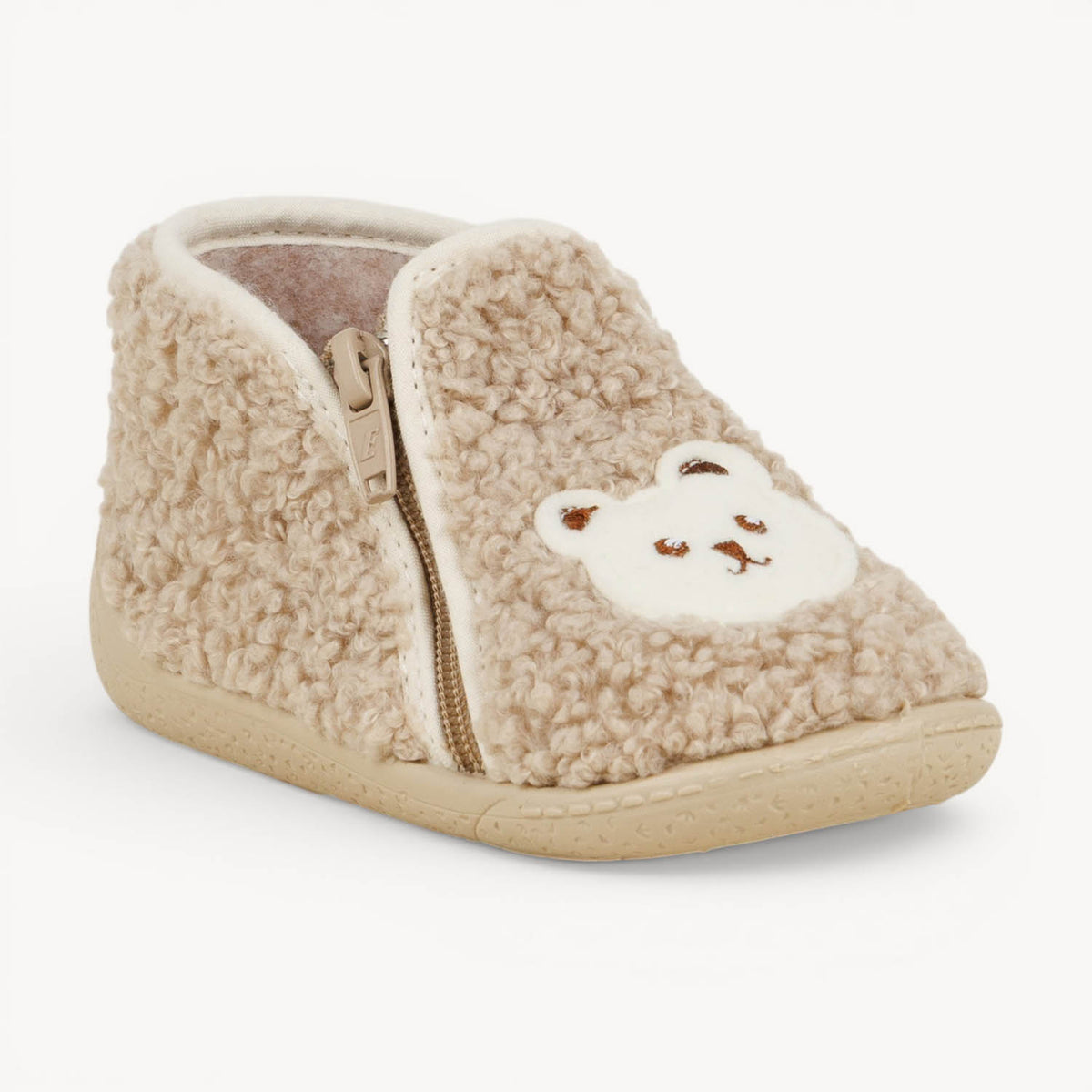Chaussons Enfant BOSSI BEARBOUCLE Beige