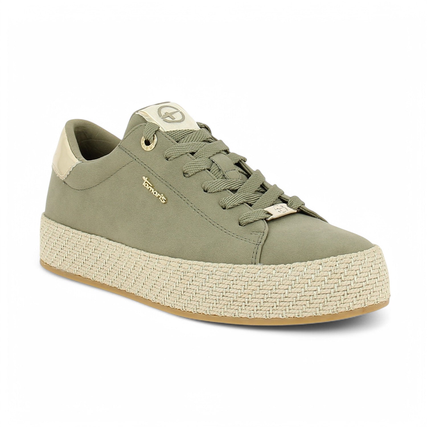 Baskets Femme TAMARIS TAVITOR Kaki