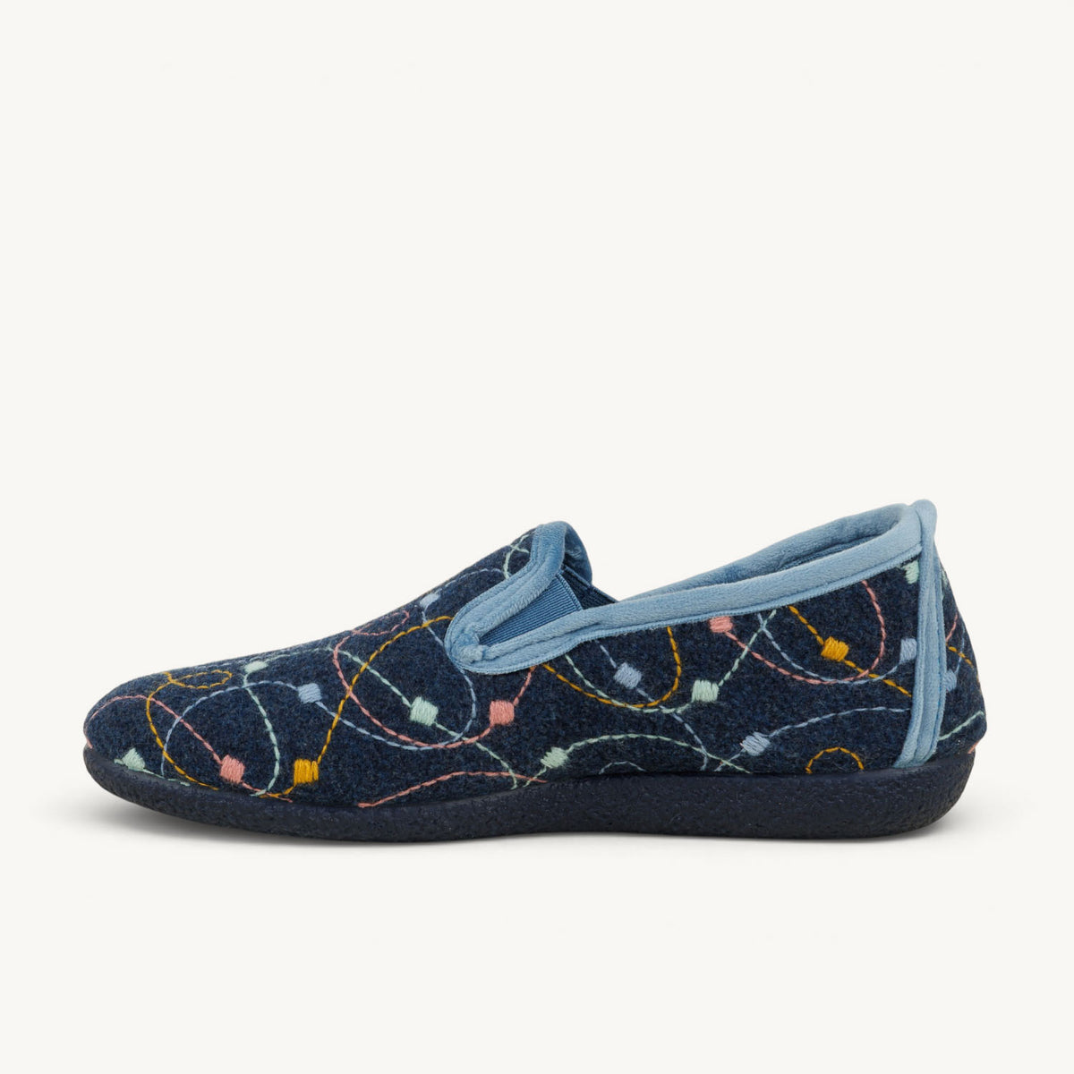 Chaussons Femme SEMELFLEX VINCIANE Bleu