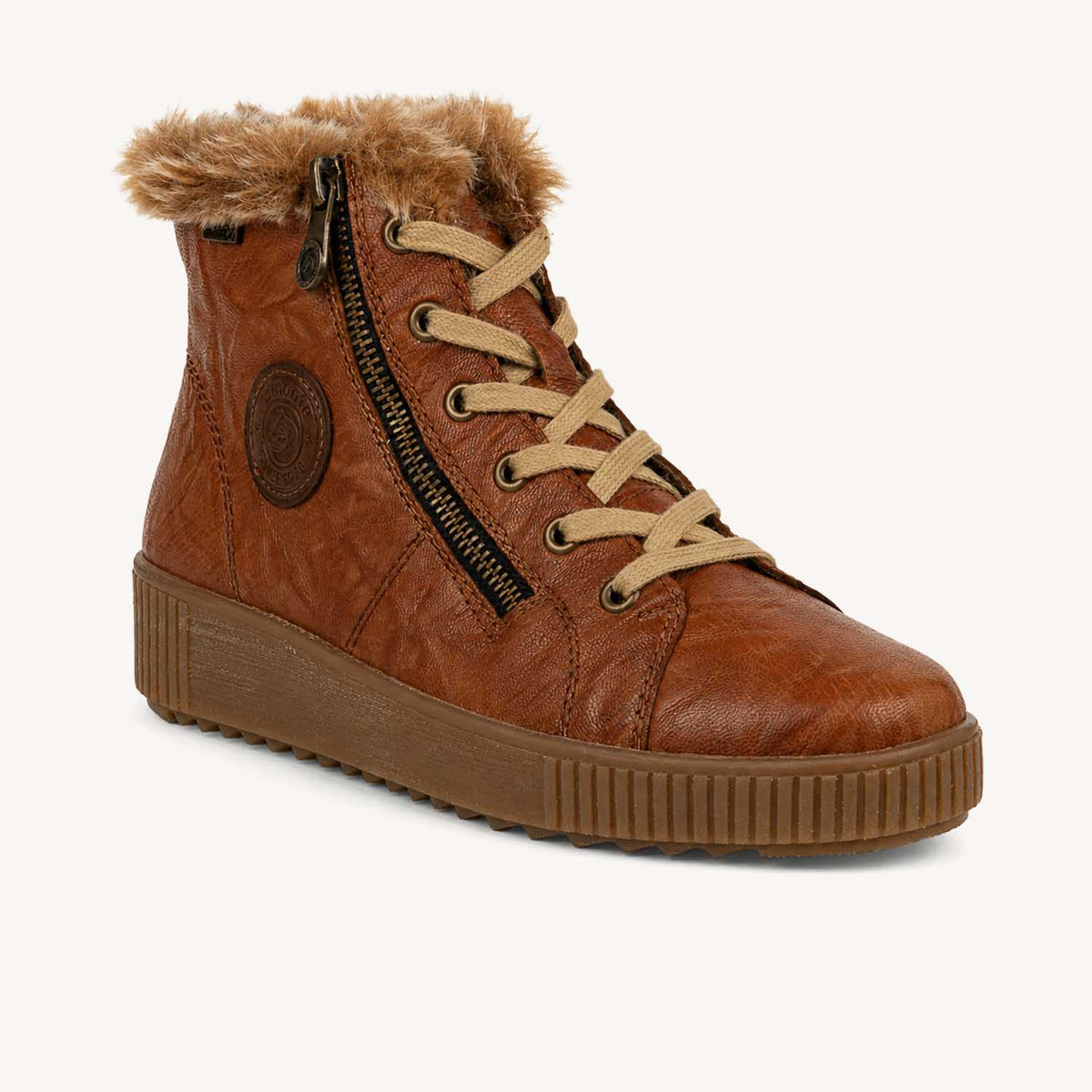 Femme REMONTE R7980 - RELOUVA Camel