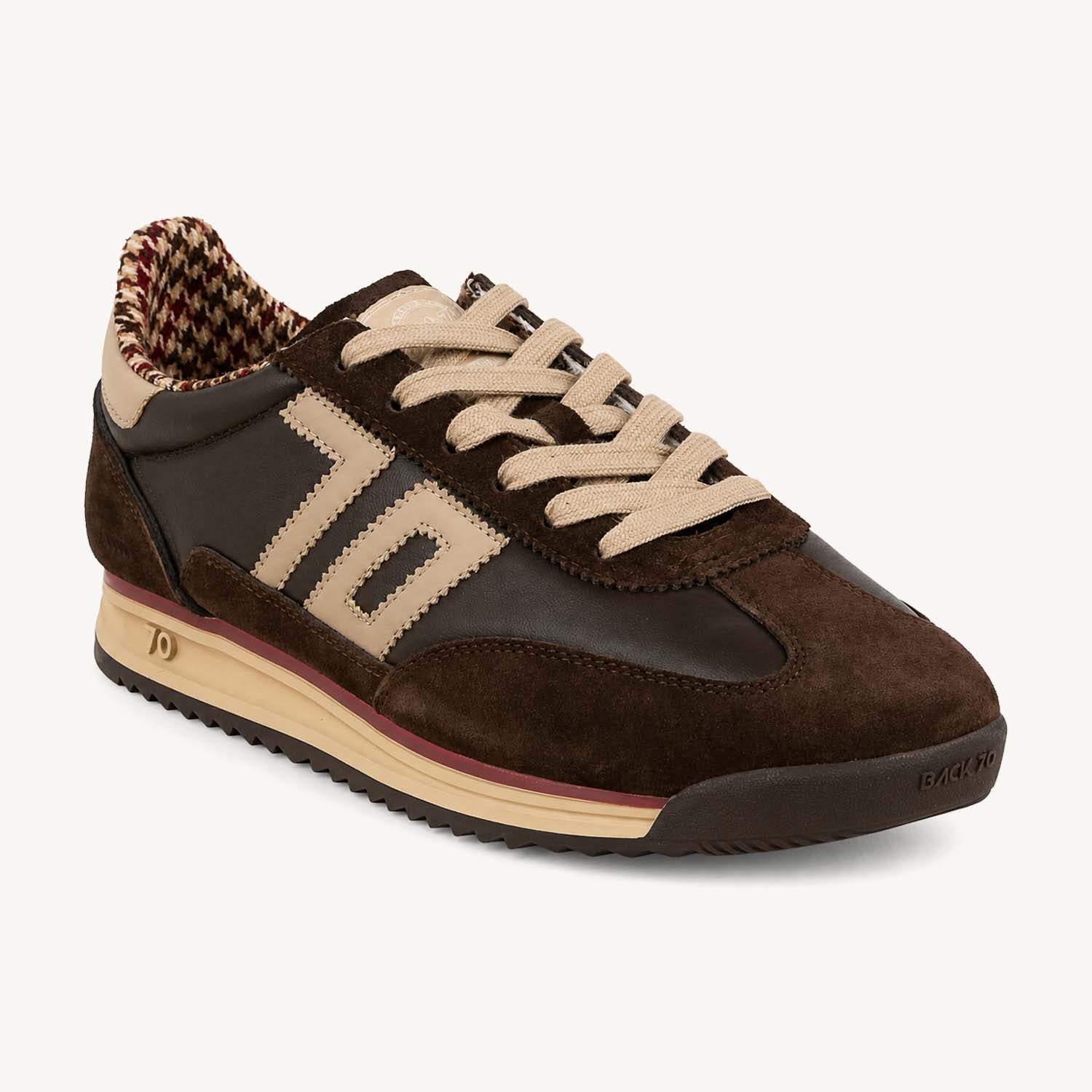 Sneakers Homme BACK70 JOGGER Marron