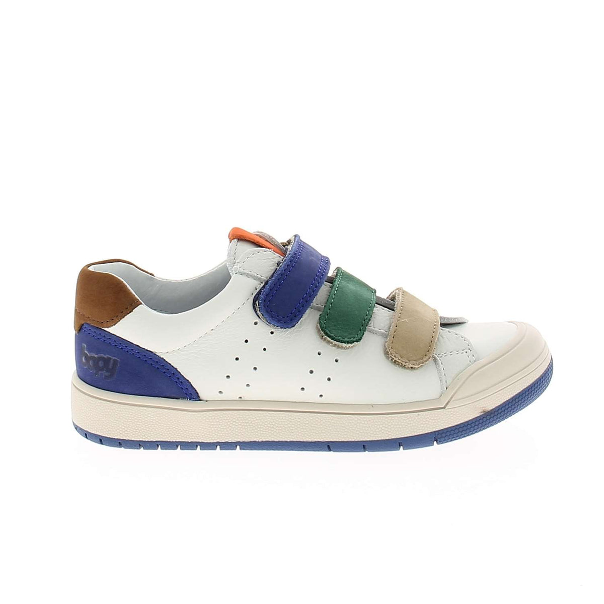 Baskets Enfant BOPY VELOP Blanc