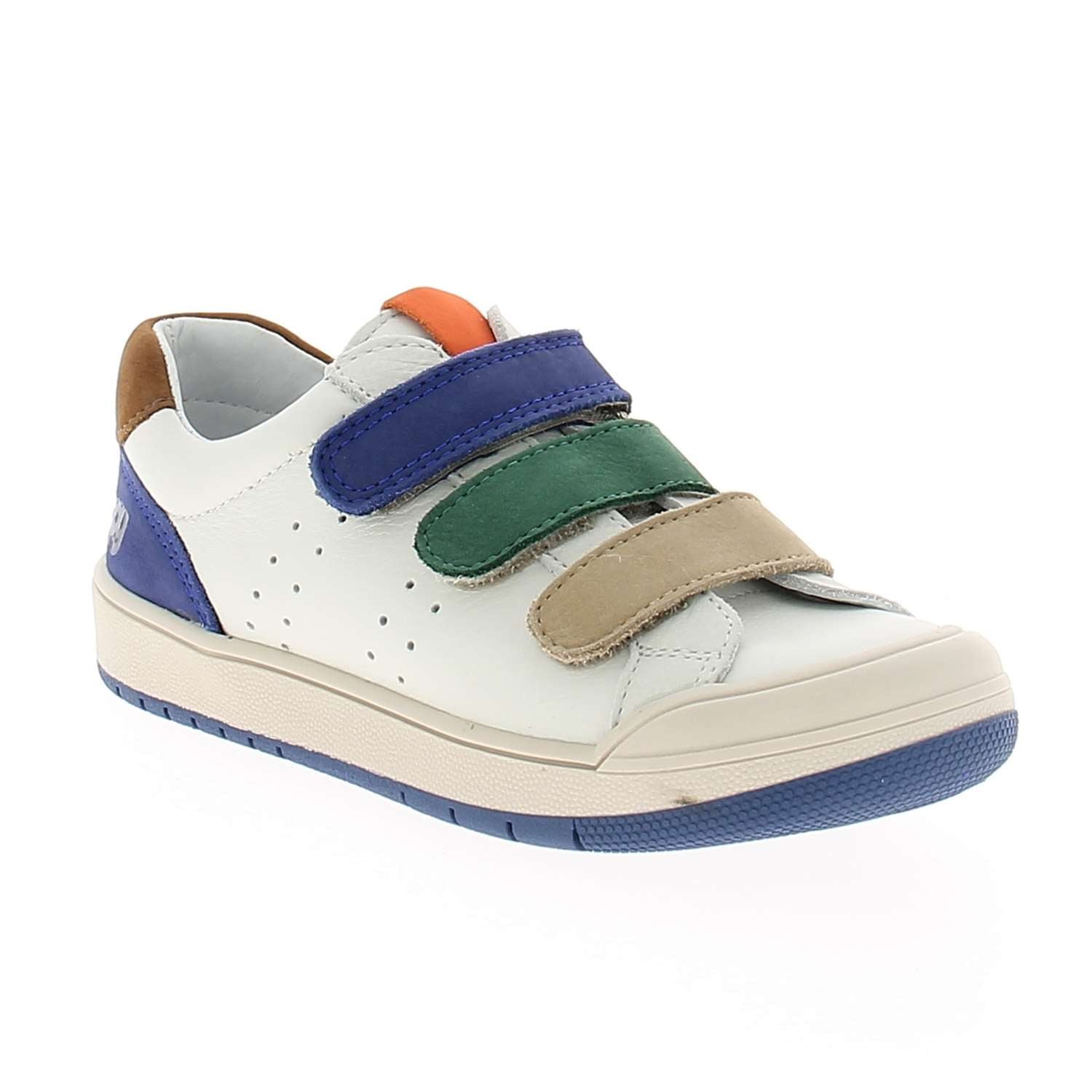 Baskets Enfant BOPY VELOP Blanc