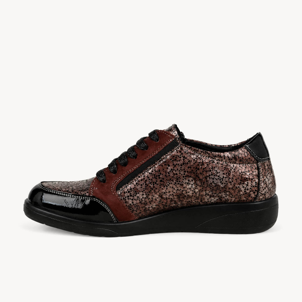 Baskets Femme INFINI ALET Bordeaux