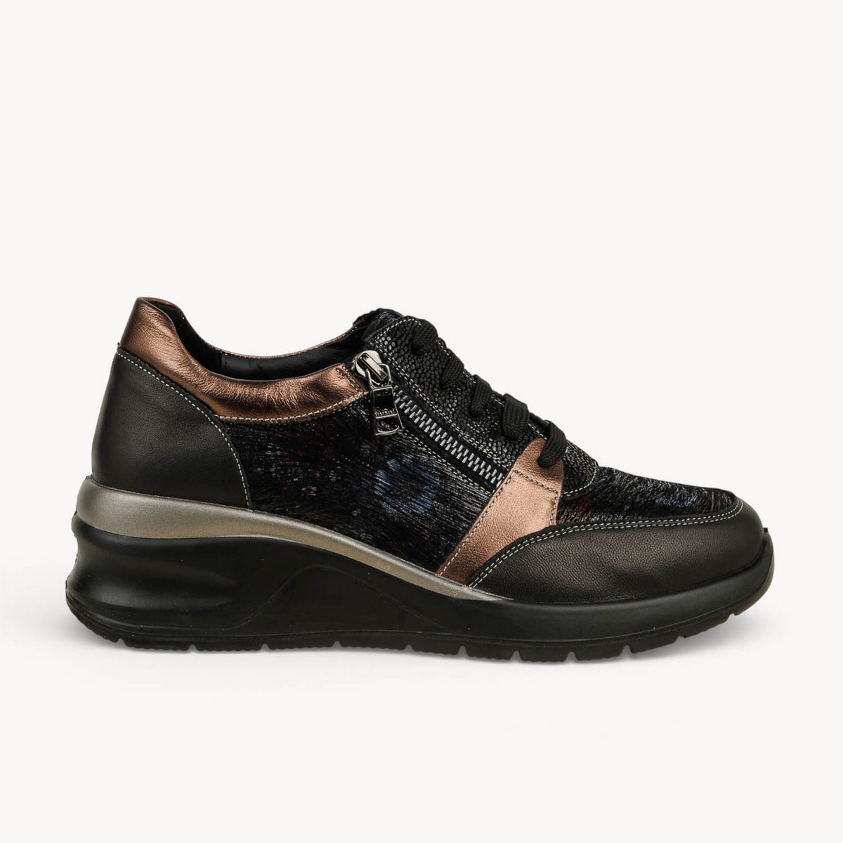 Baskets Femme INFINI PADOU Noir