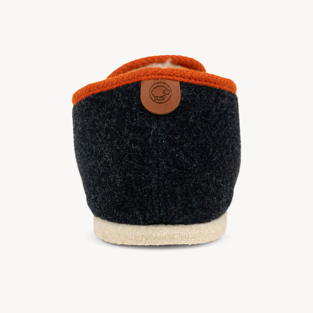 Chaussons Homme CHAUSSE MOUTON TWEED Bleu