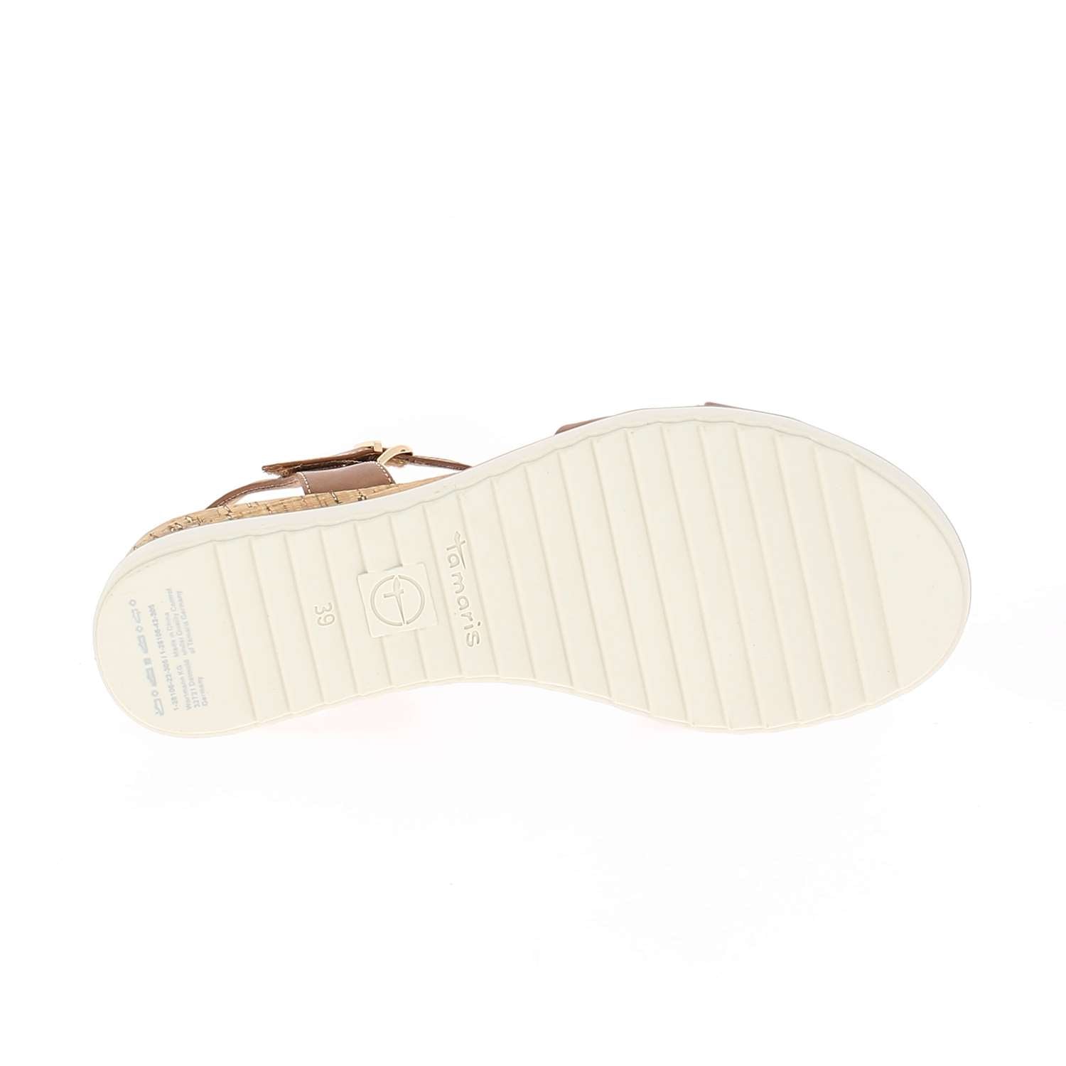Sandales Femme TAMARIS 28106 - TAVERNIS Marron