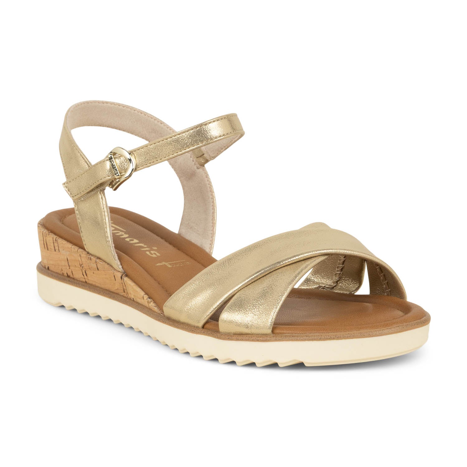 Sandales Femme TAMARIS 28106 - TAVERNIS Or/Bronze