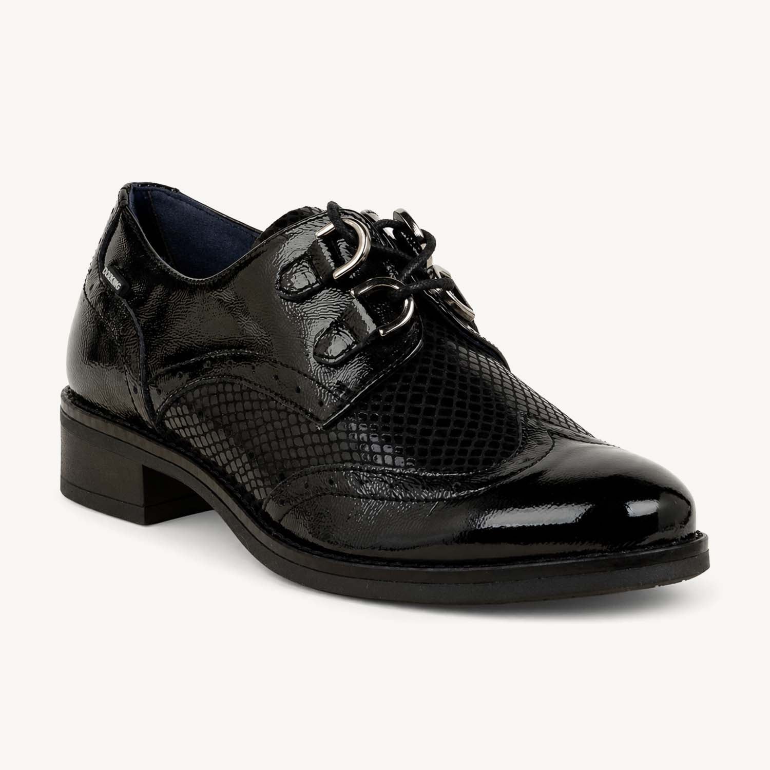 Derbies Femme DORKING DOVERNIA D9536 Noir