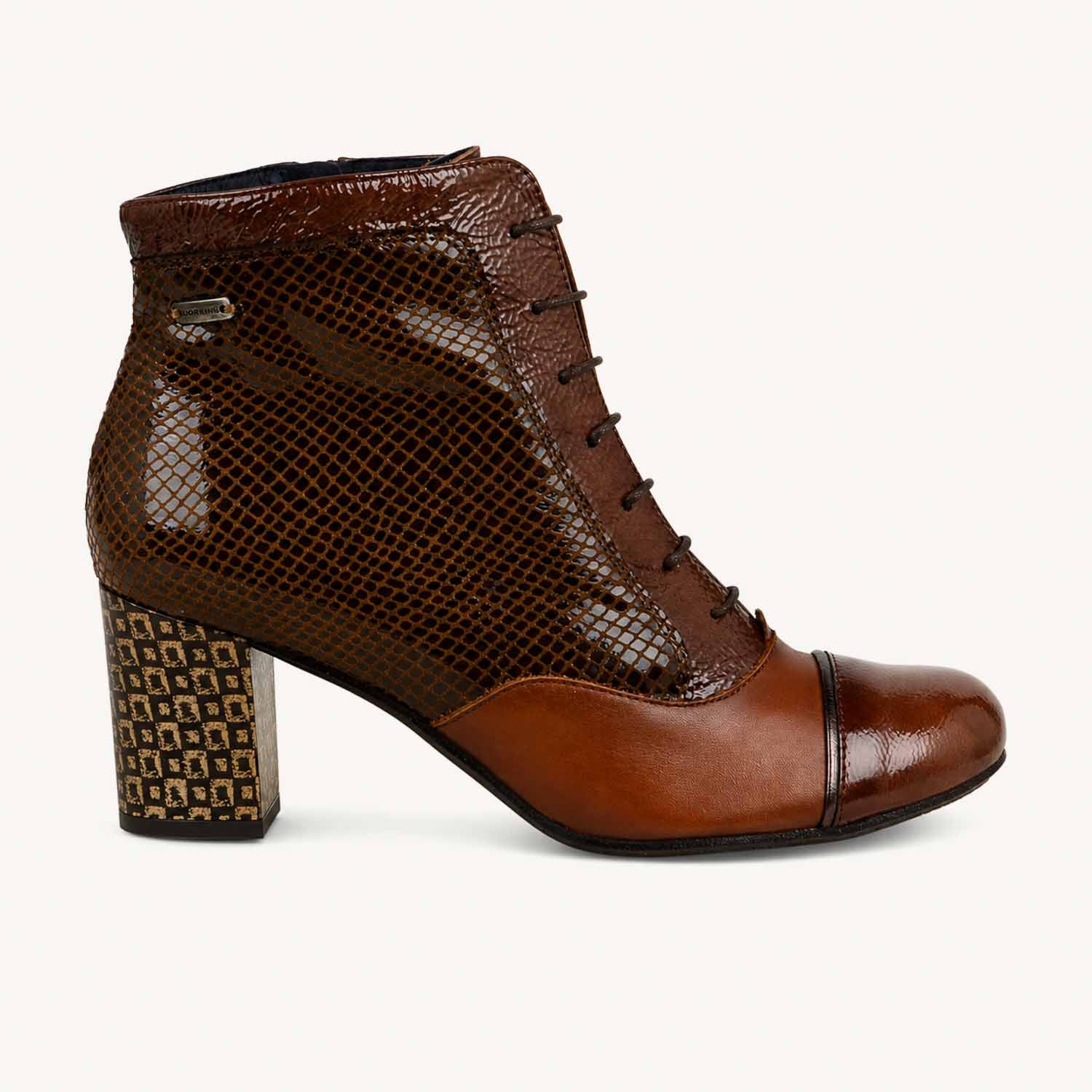 Boots et bottines Femme DORKING DOPOPY D8922 Marron