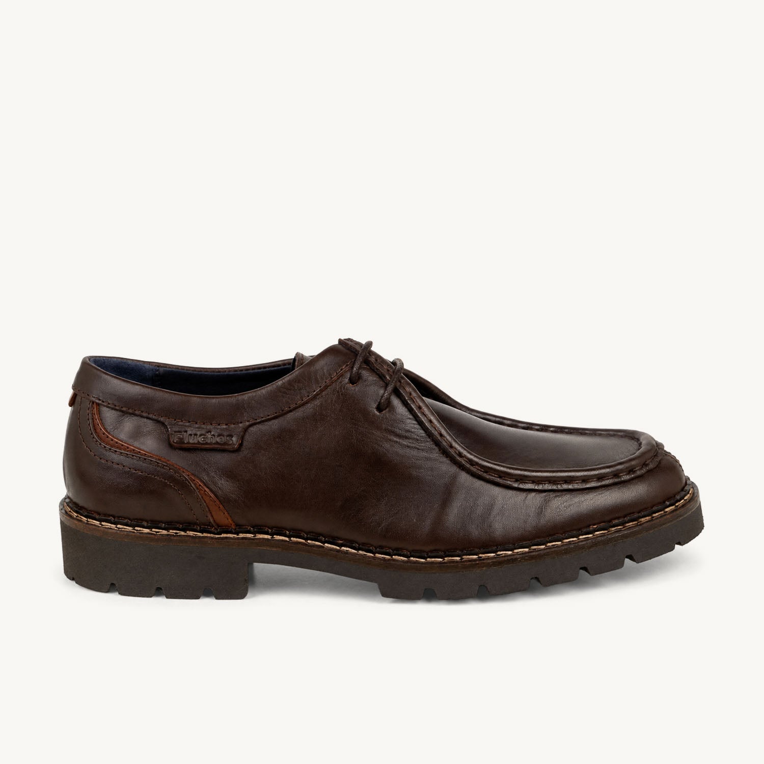 Derbies et Richelieus Homme FLUCHOS F2541 - FLUSMITH Marron