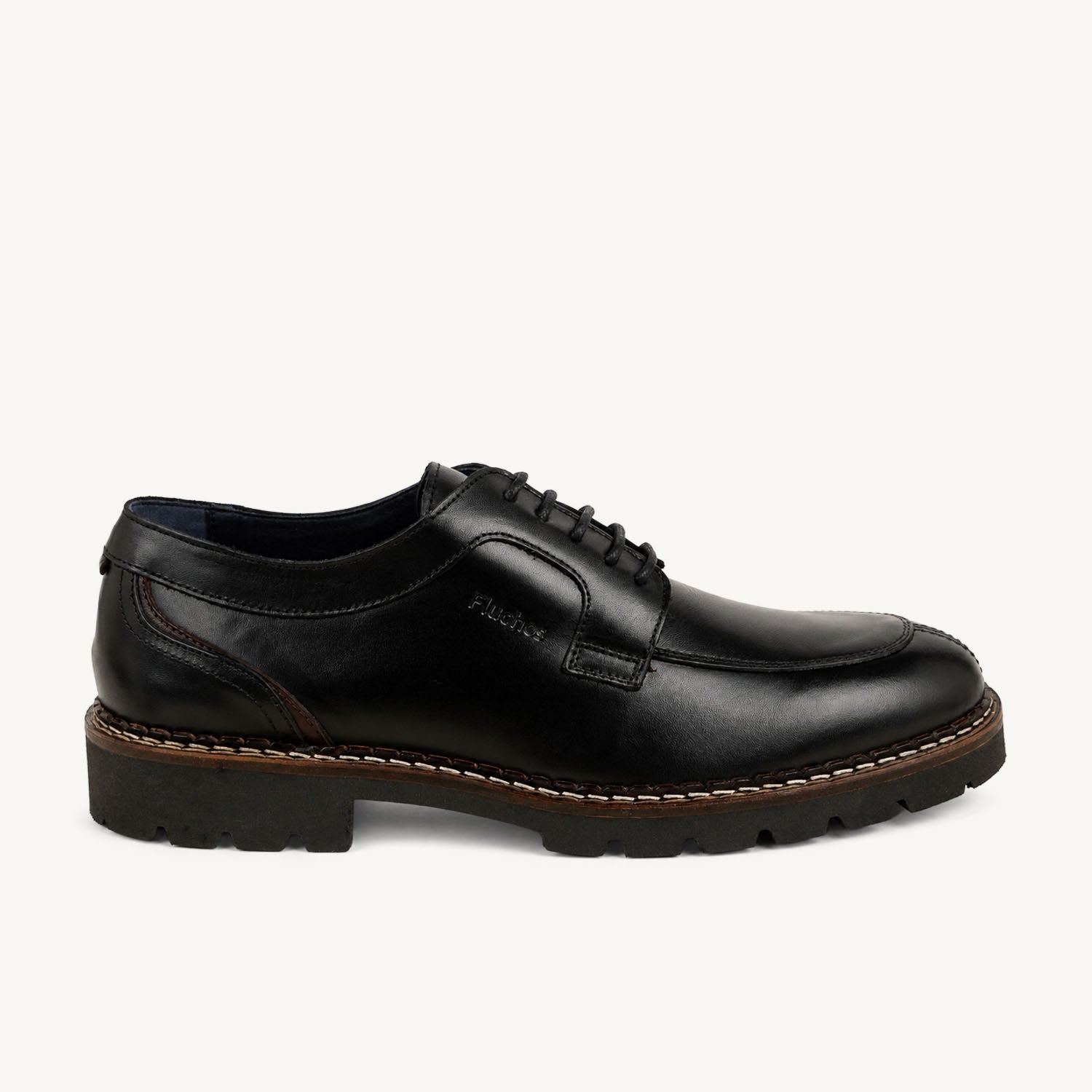 Derbies et Richelieus Homme FLUCHOS F2540 - SMITHFLUC Noir
