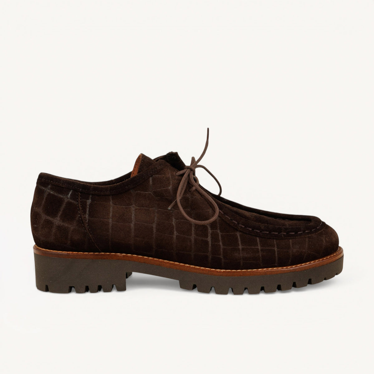 Derbies Femme ROCK AND ROSE ATTY Marron