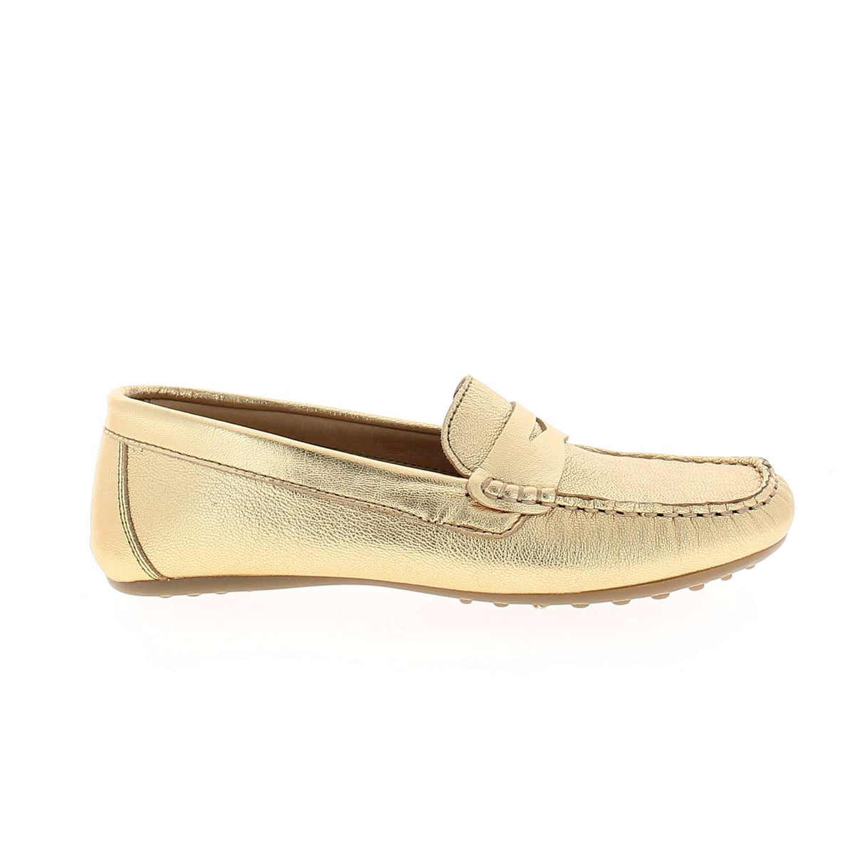 Mocassins Femme XAPI BENINO Or/Bronze