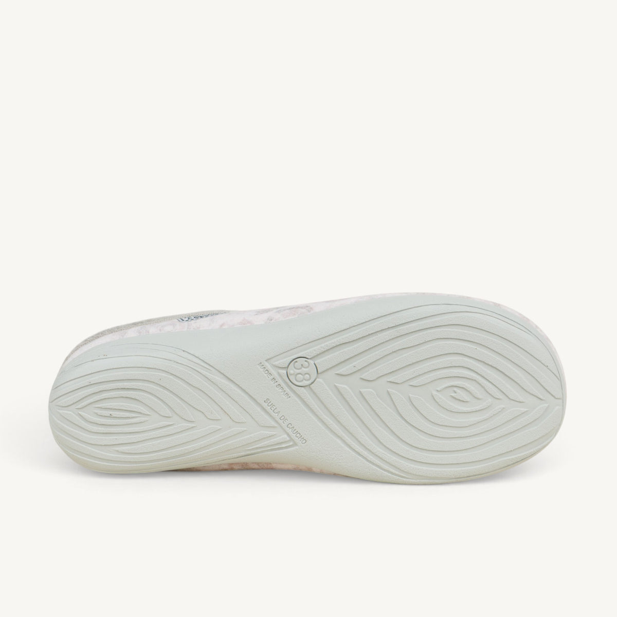 Chaussons Femme LA MAISON DE L'ESPADRILLE 6145- LAMUVA Gris