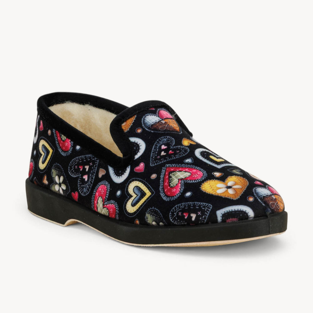 Chaussons Femme LA MAISON DE L'ESPADRILLE Noir