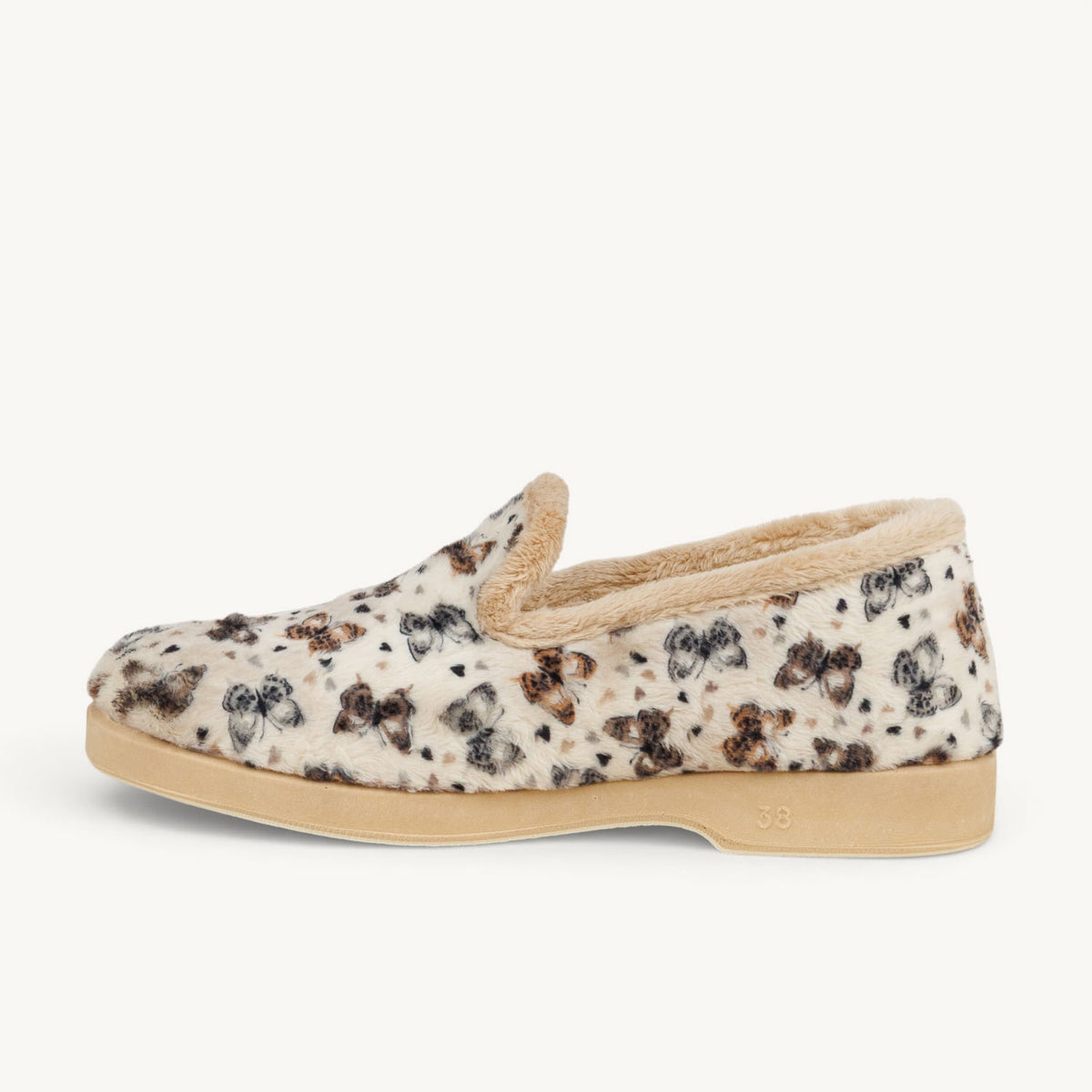 Chaussons Femme LA MAISON DE L'ESPADRILLE 6223 - LACHAPAPI Beige