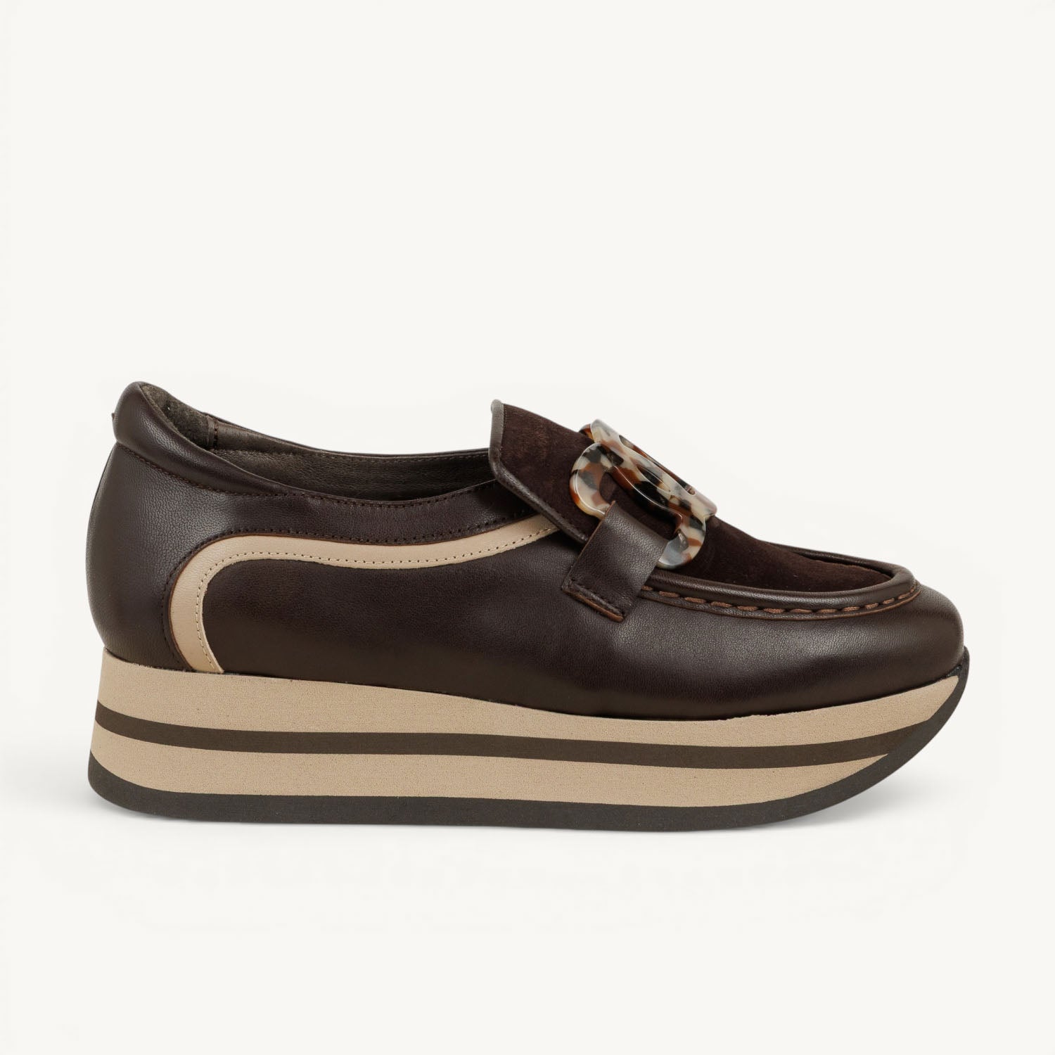 Mocassins Femme SOFTWAVES SOFTZAZI 778110 Marron