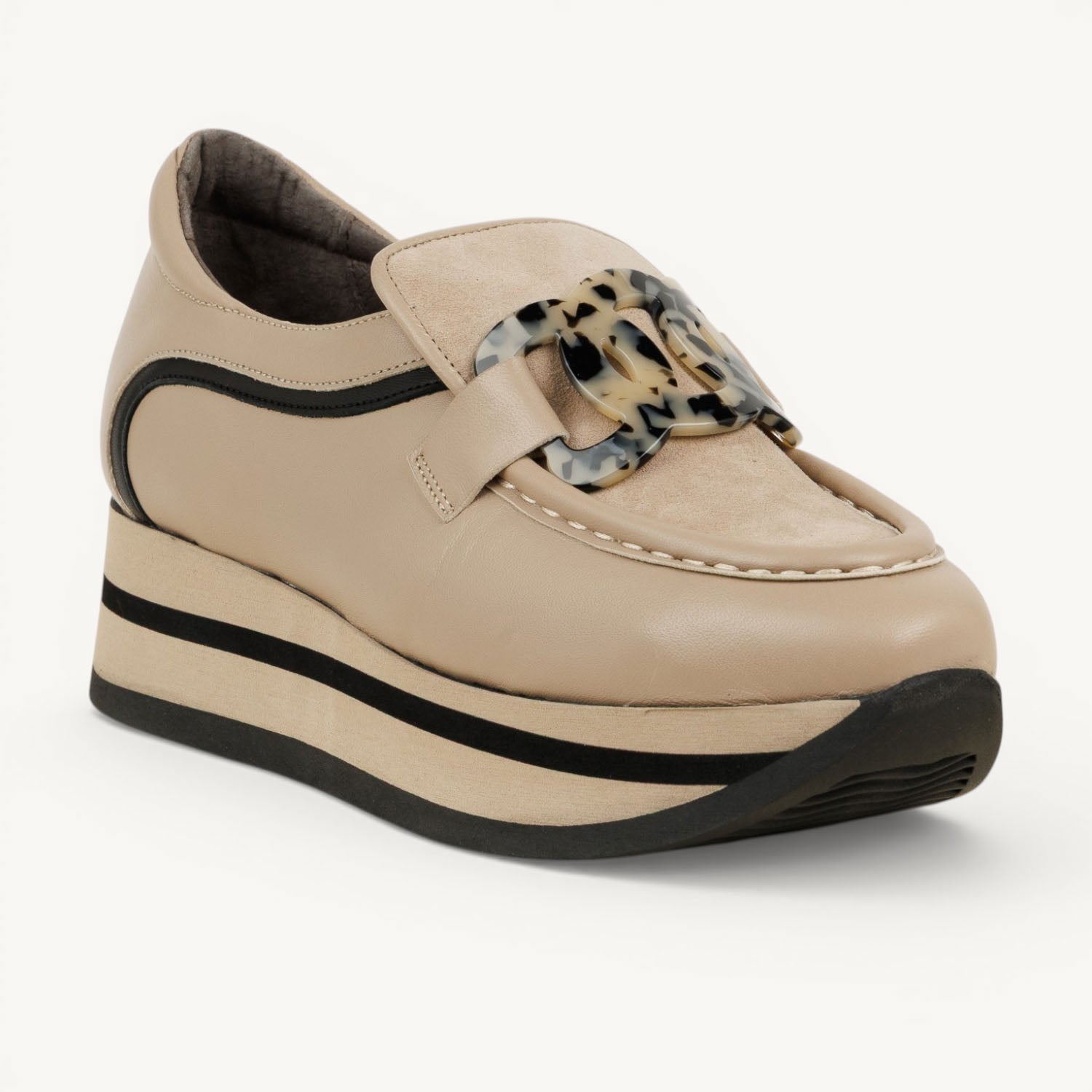 Mocassins Femme SOFTWAVES SOFTZAZI 778110 Beige