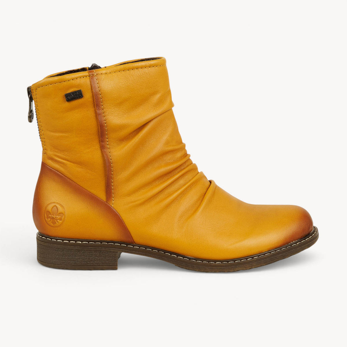 Boots et bottines Femme RIEKER 74859 - ROIL Jaune