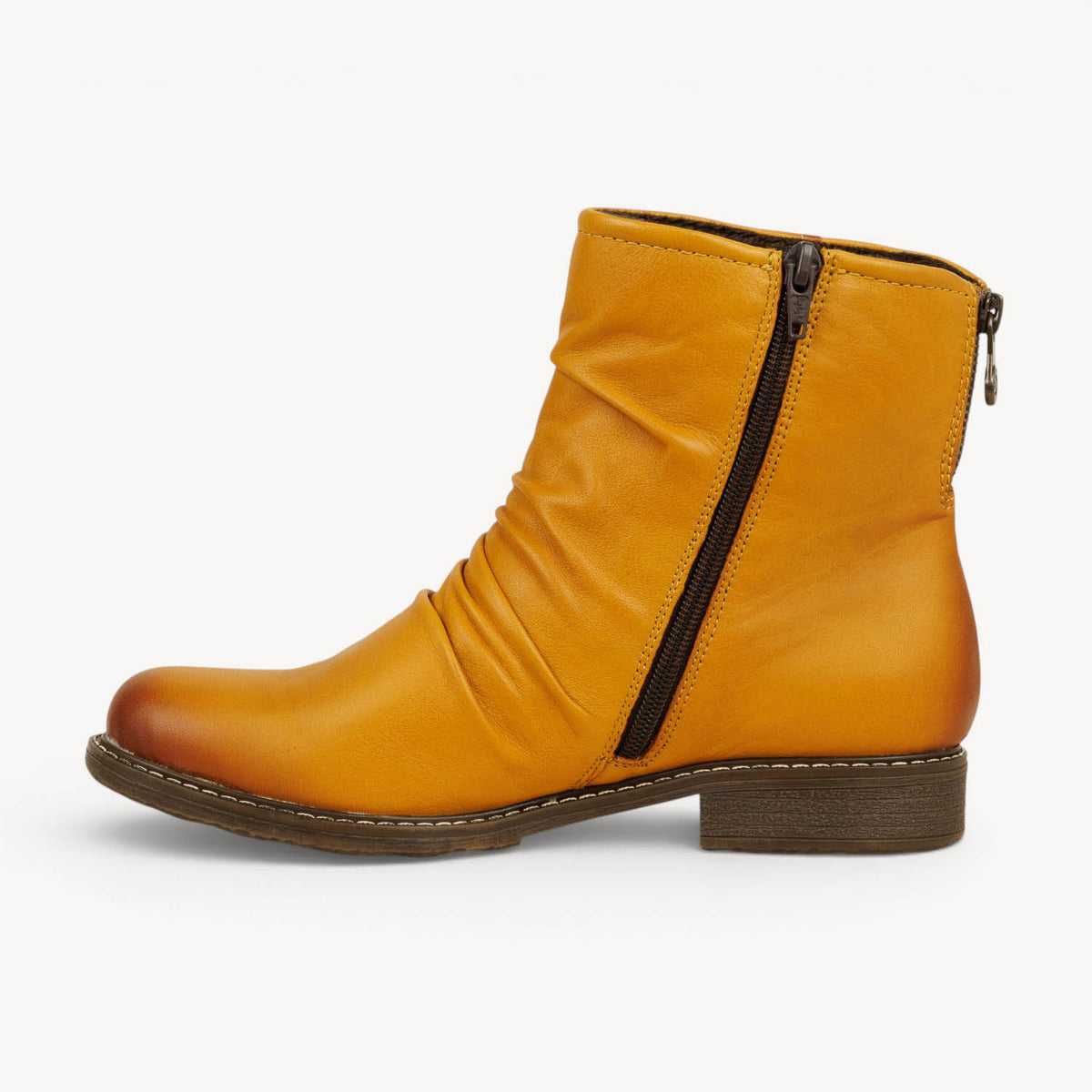 Boots et bottines Femme RIEKER 74859 - ROIL Jaune