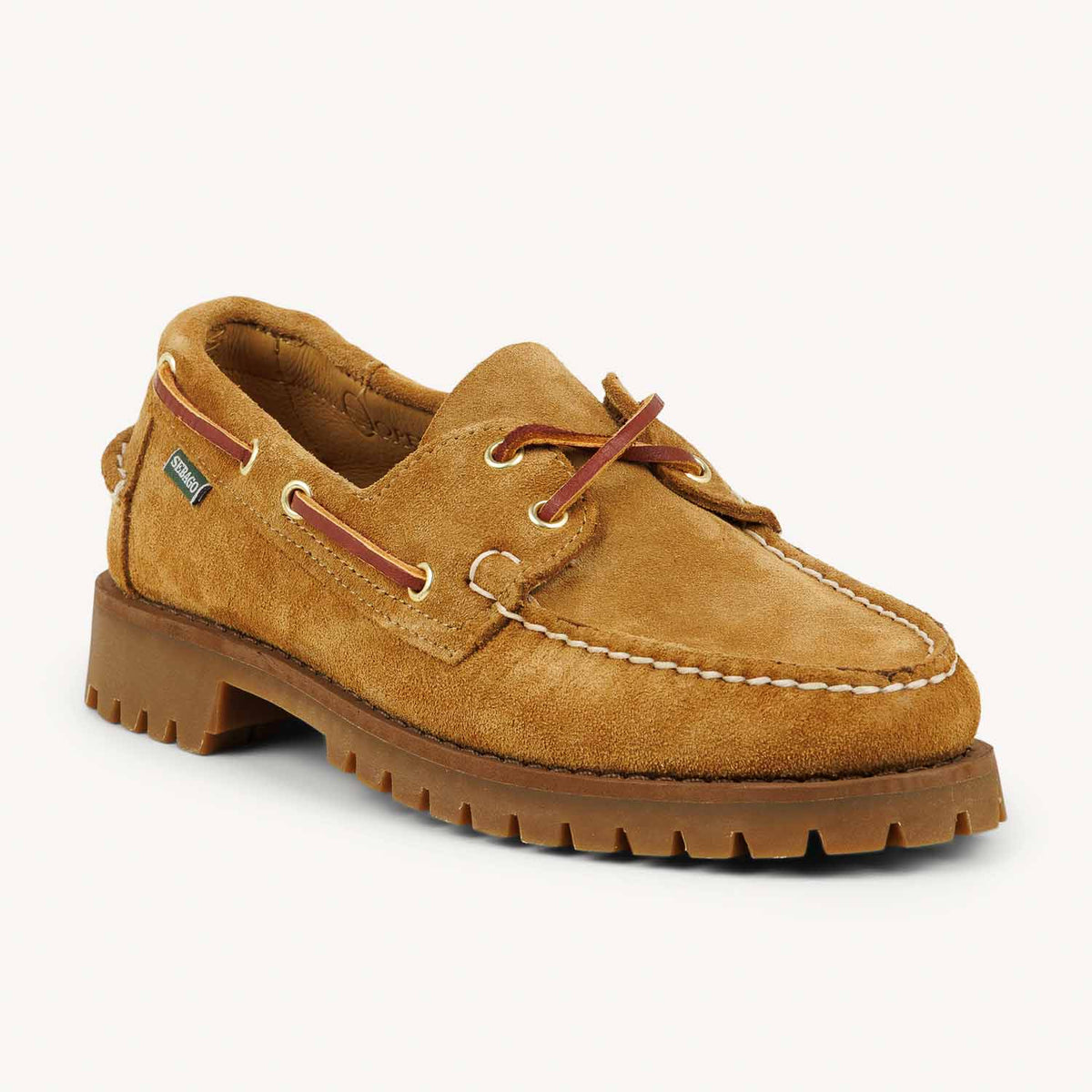 Chaussures bateau Homme SEBAGO RANGER ARTISAN Beige