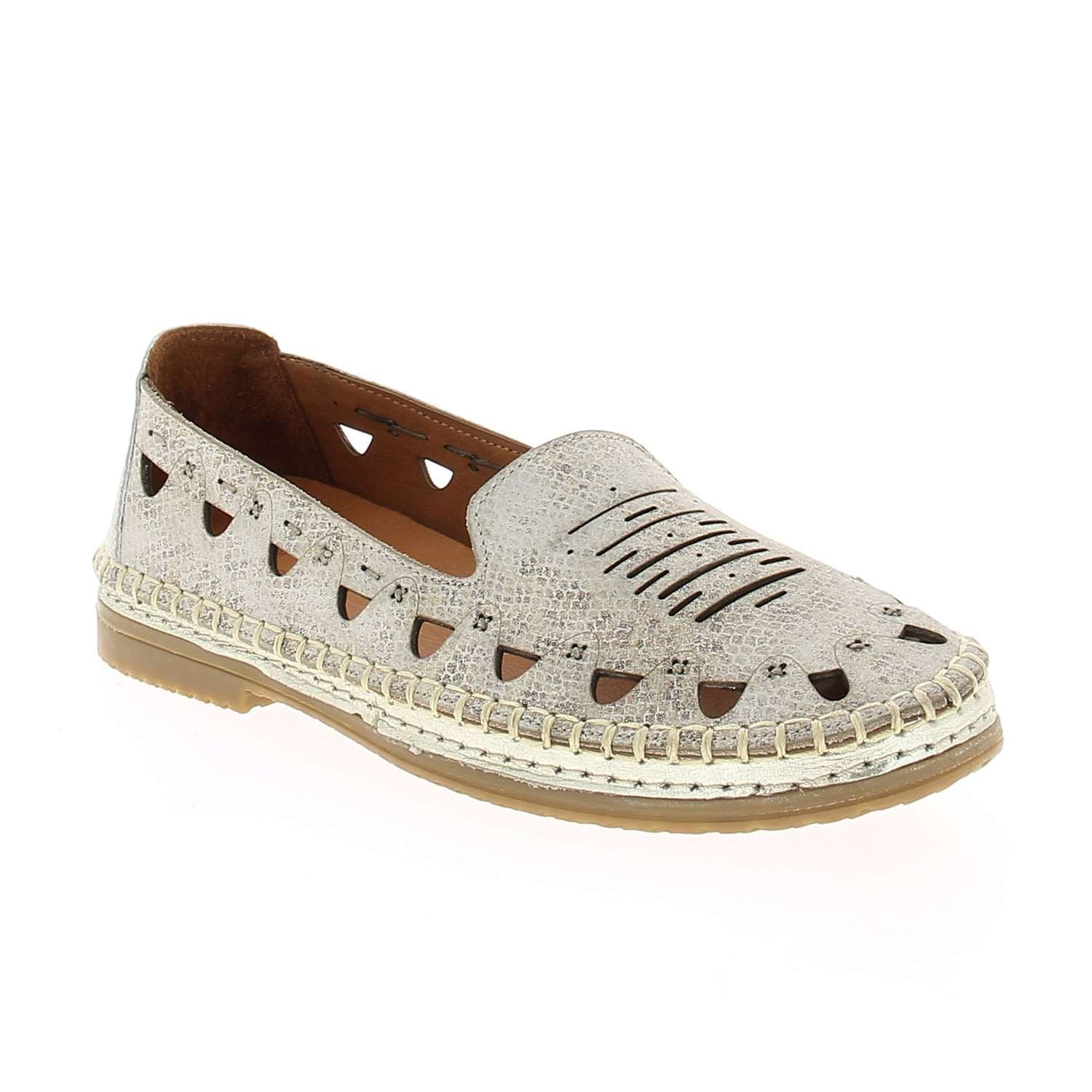 Mocassins Femme MADORY MODAL Gris