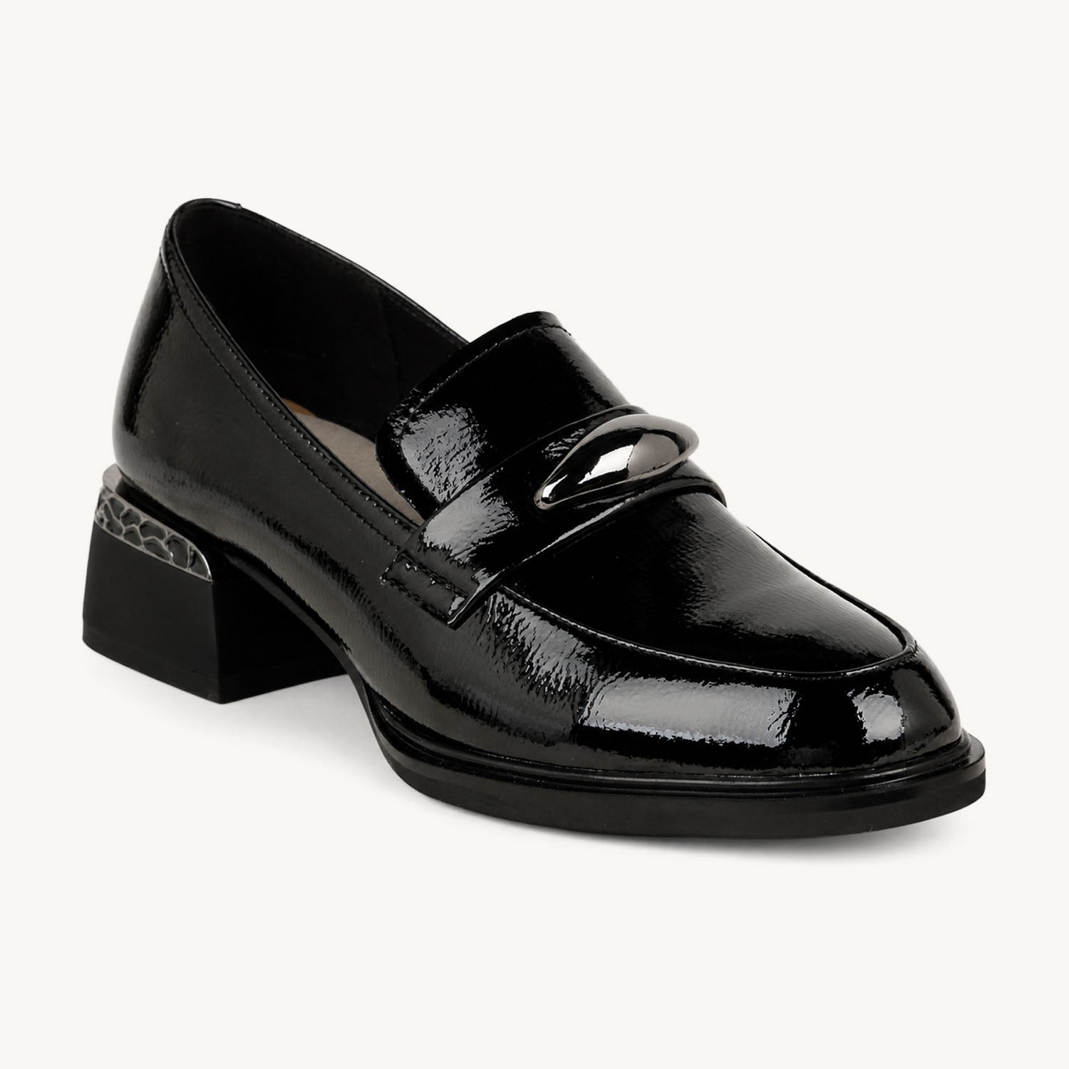 Mocassins Femme METAMORFOSE BADASSE Noir