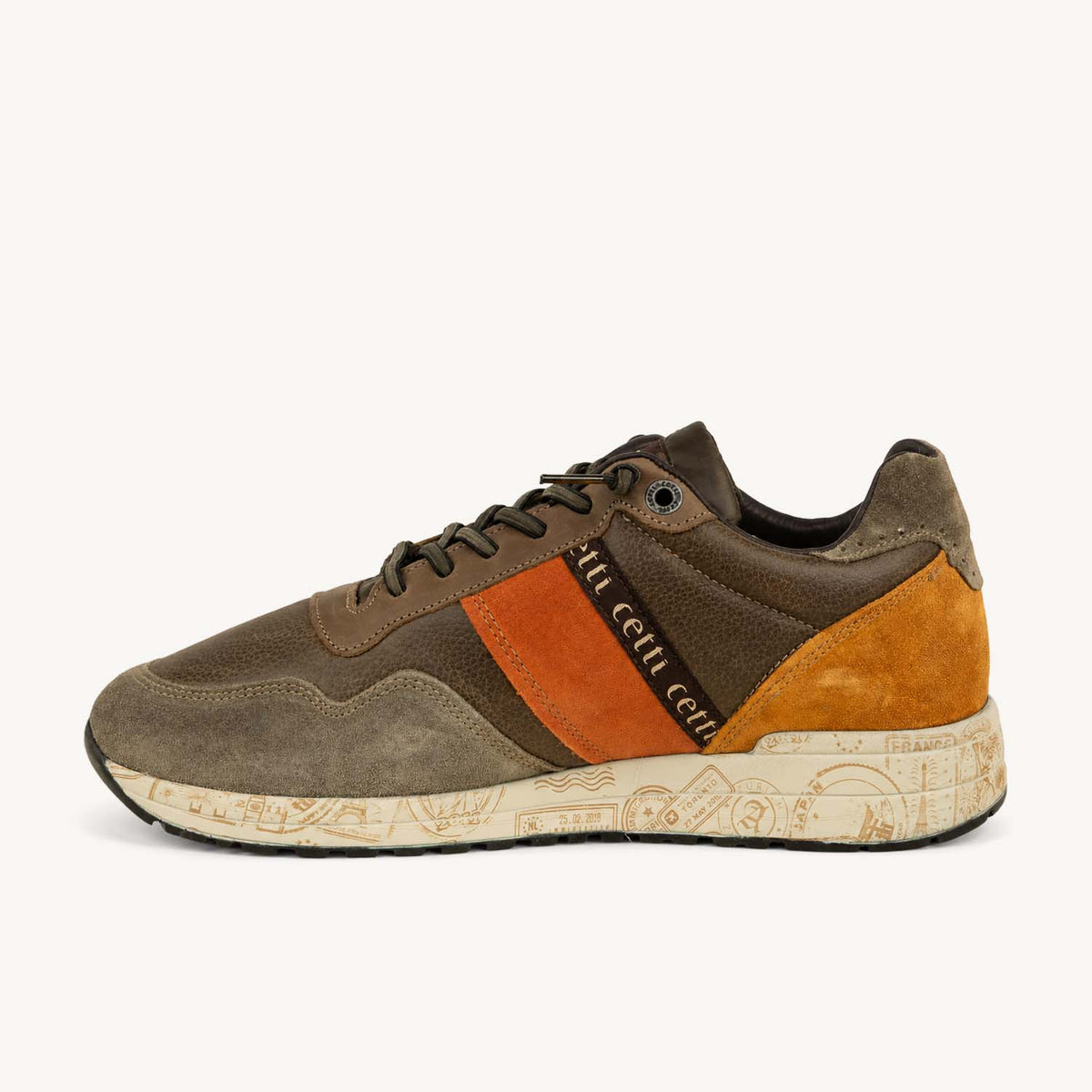 Baskets Homme CETTI C1379EXP Marron