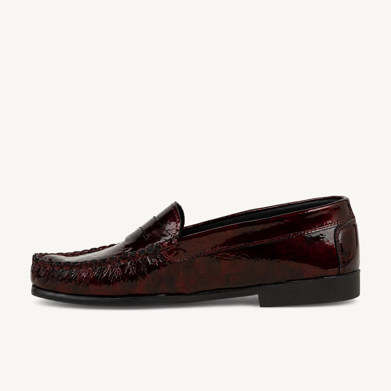Mocassins Femme GEOLLAMY MOZARD Bordeaux