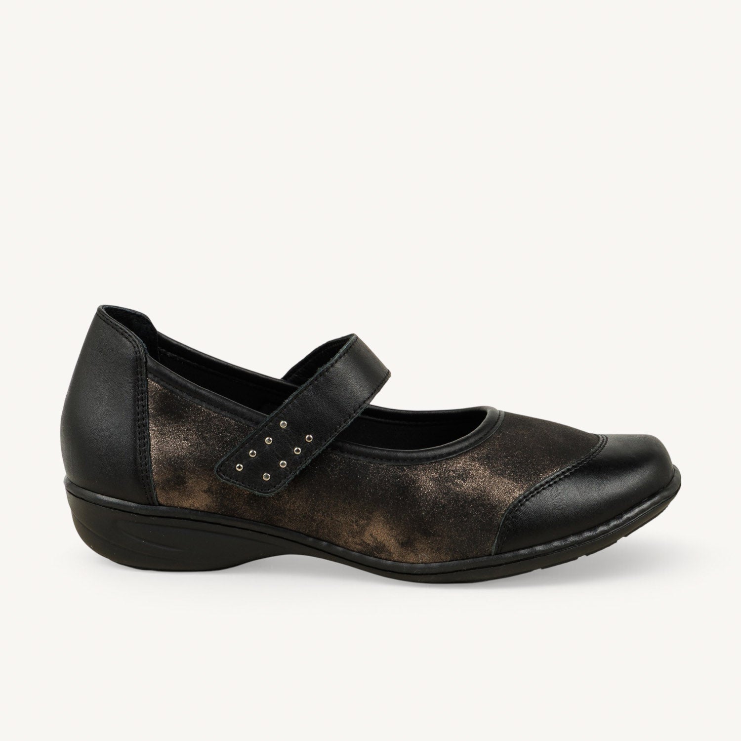 Ballerines et babies Femme GEOLLAMY INTERIBE Noir