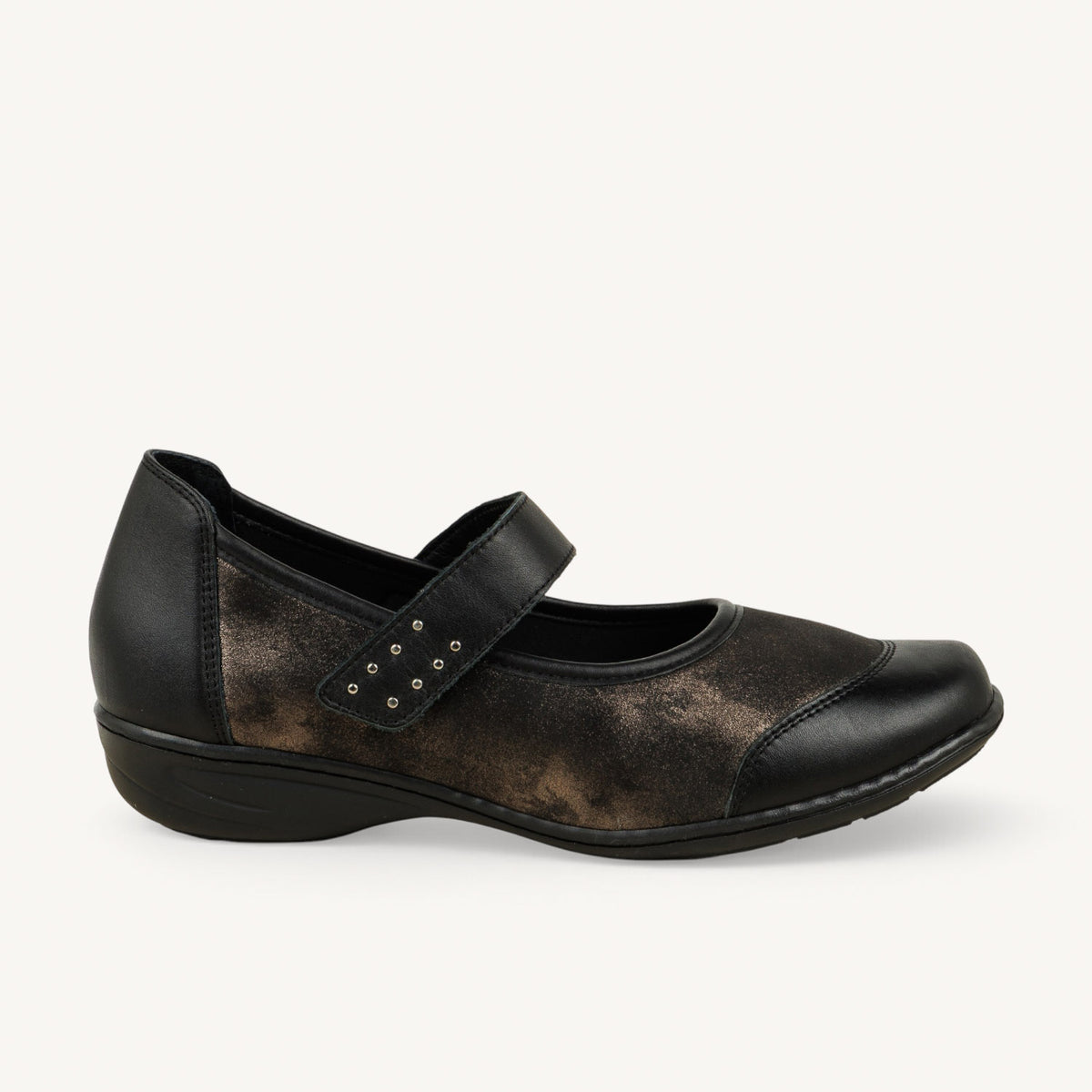 Ballerines et babies Femme GEOLLAMY INTERIBE Noir