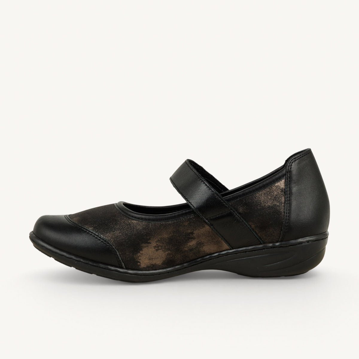 Ballerines et babies Femme GEOLLAMY INTERIBE Noir
