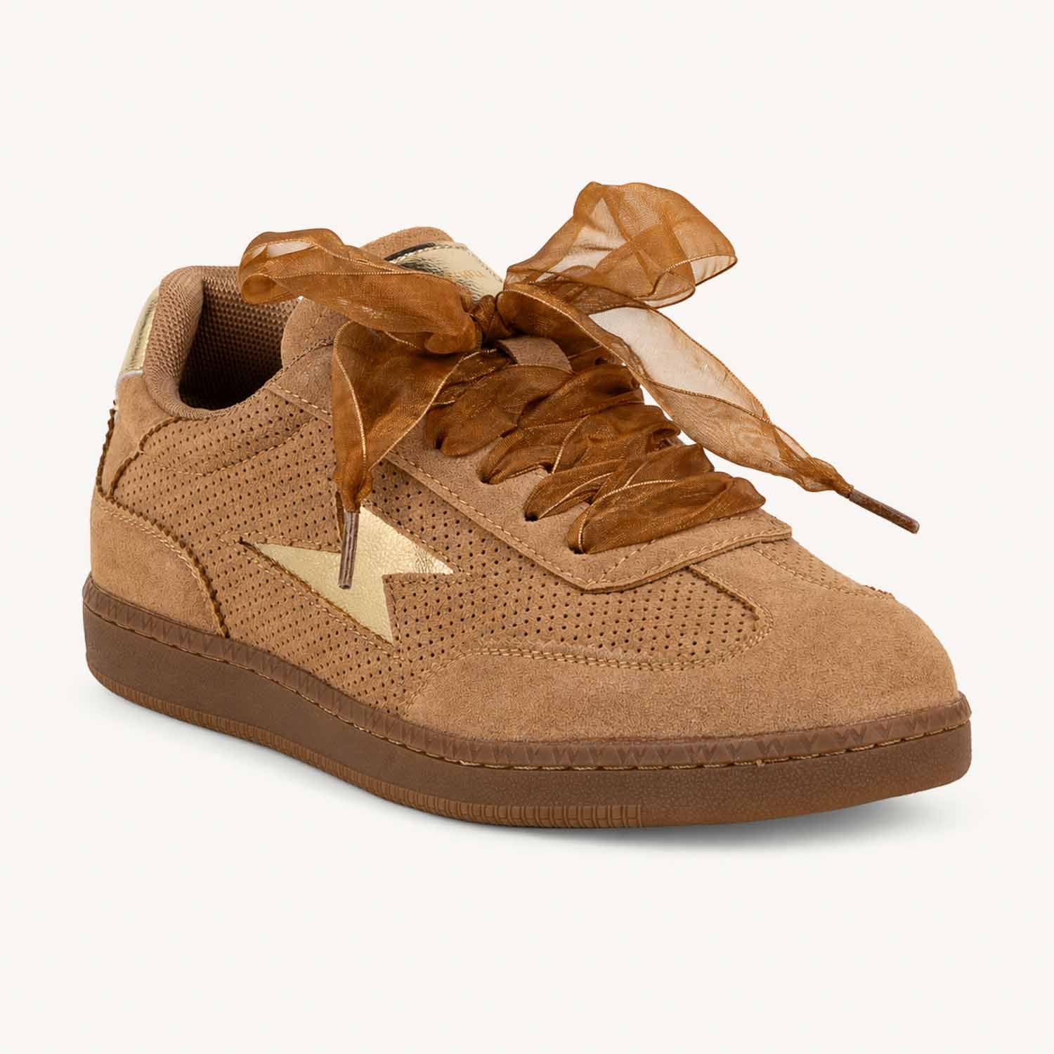 Baskets Femme VANESSA WU AURA EMBLEM Marron