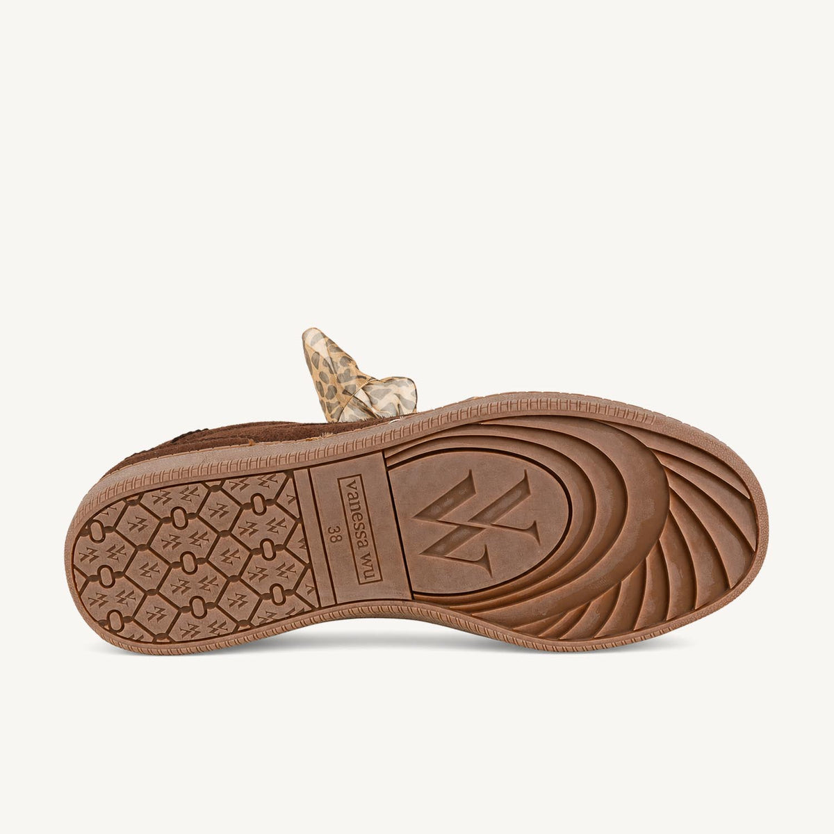 Baskets Femme VANESSA WU AURA EMBLEM Marron