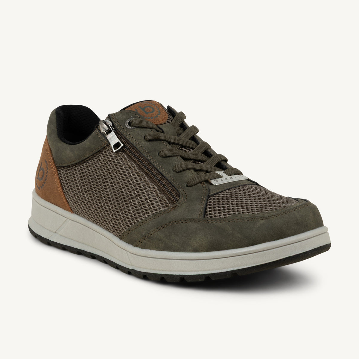 Baskets Homme BUGATTI 331-AFB05-6900 BUNETE Kaki