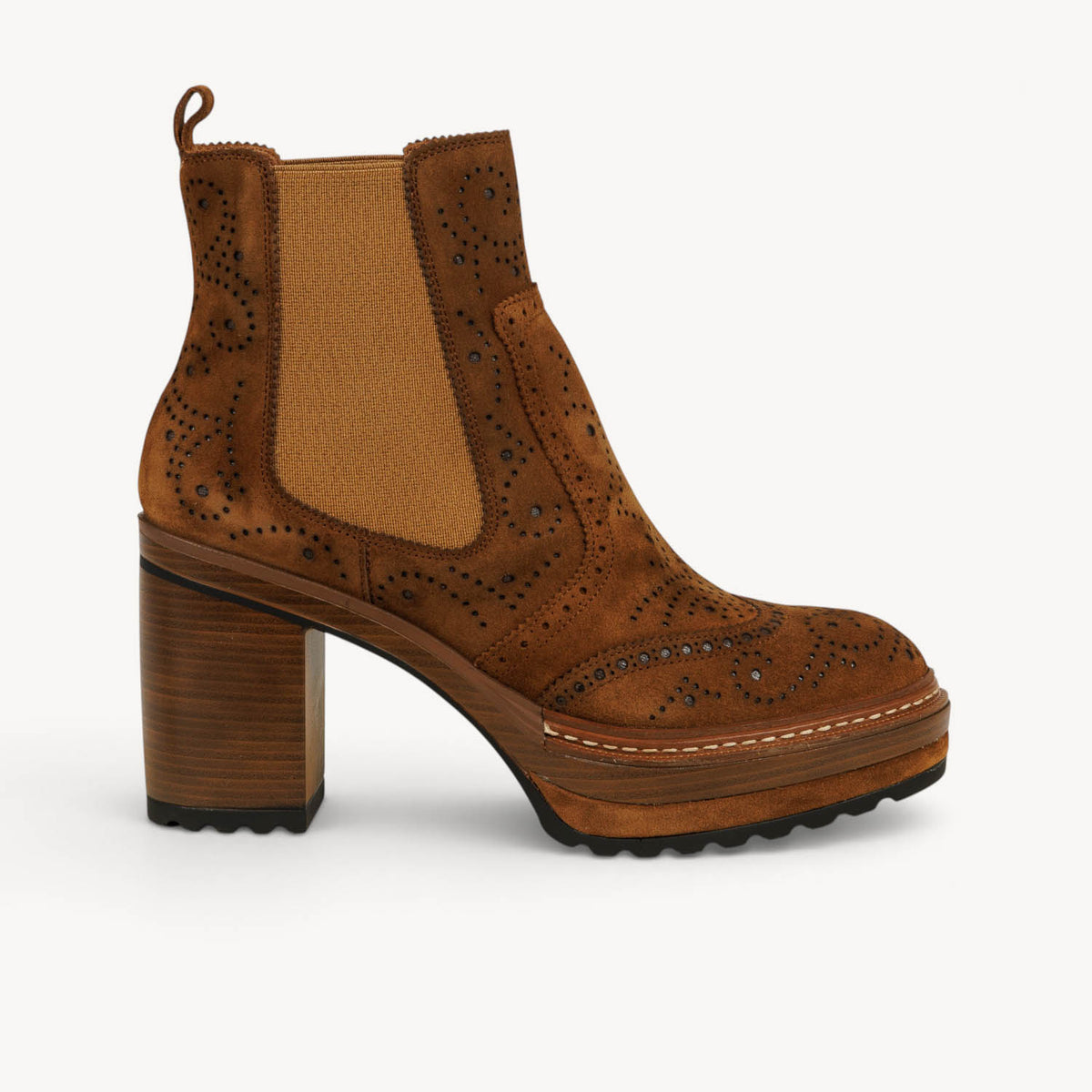 Boots et bottines Femme PONS QUINTANA 10079000 - PONSBUFF Camel